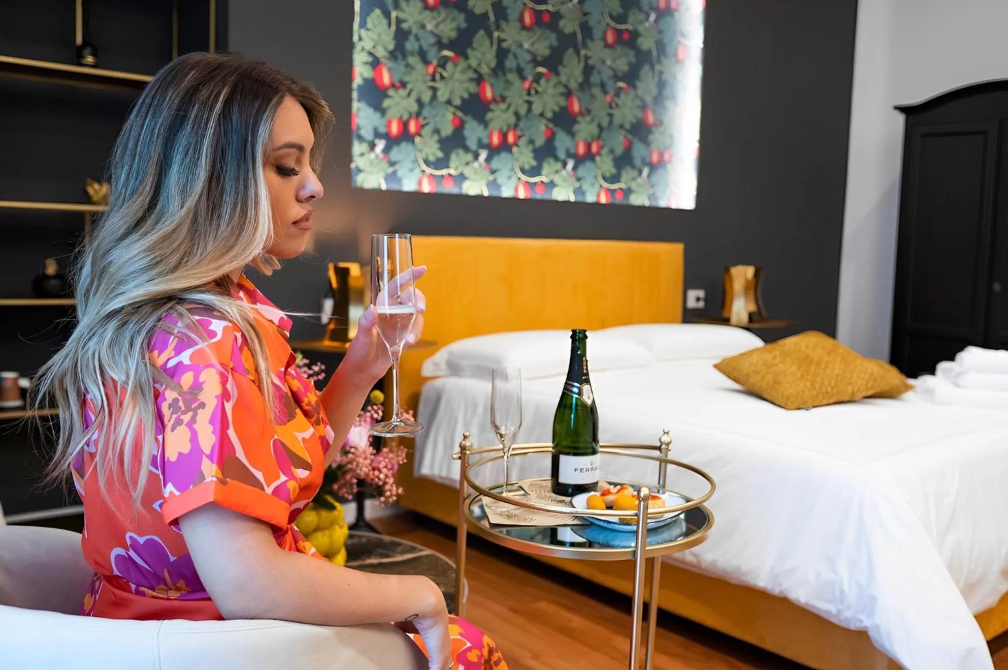 Bedroom in MareLuna Rooms