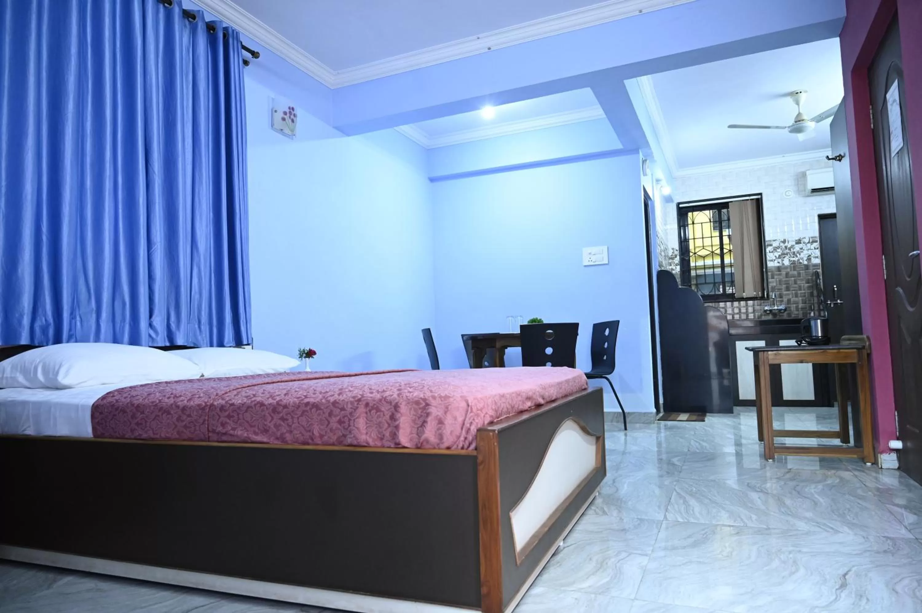 Bedroom, Bed in Hotel Siesta De Goa