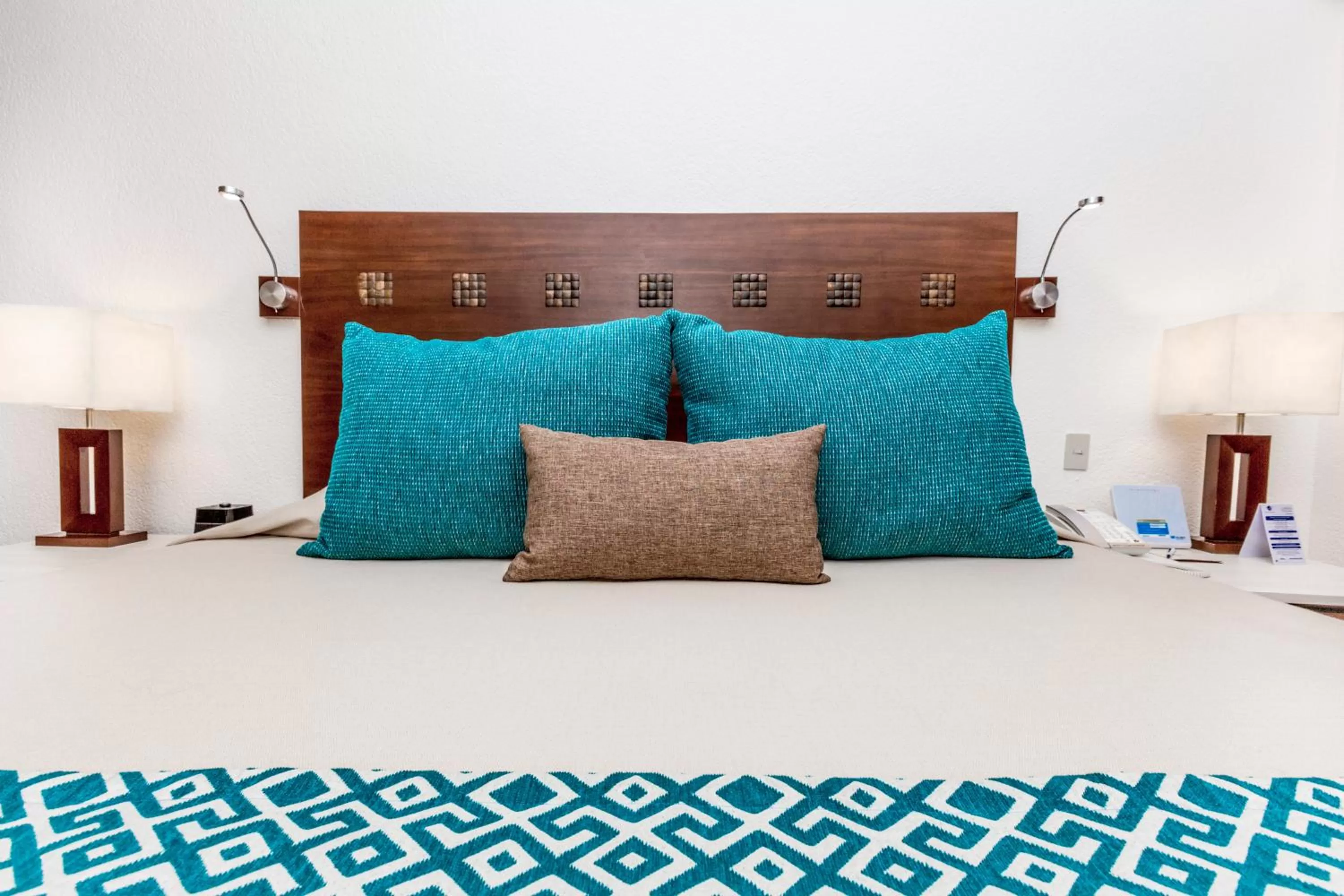 Bed in The Royal Cancun All Villas Resort