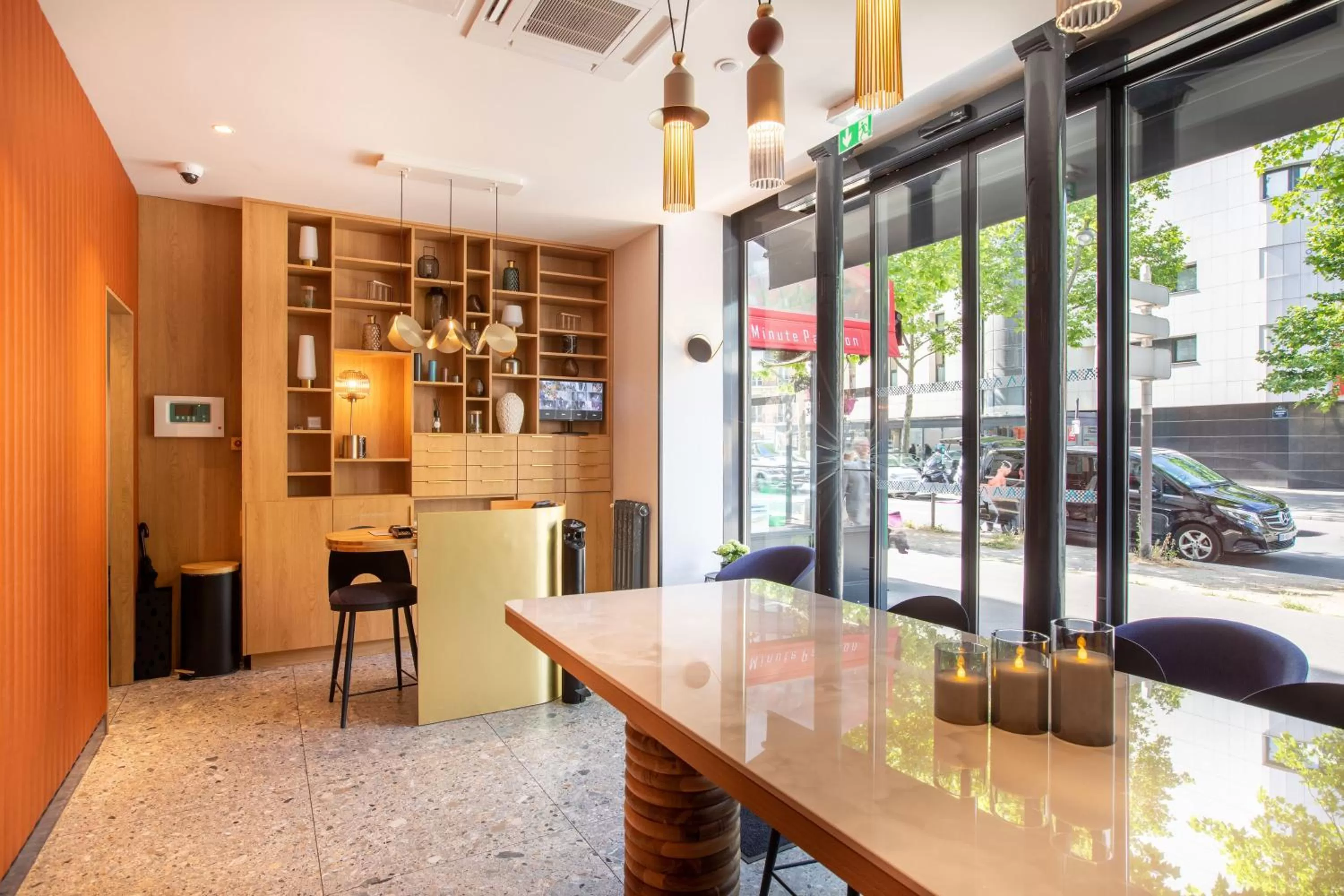 Living room in Hôtel Prince Albert Gare de Lyon