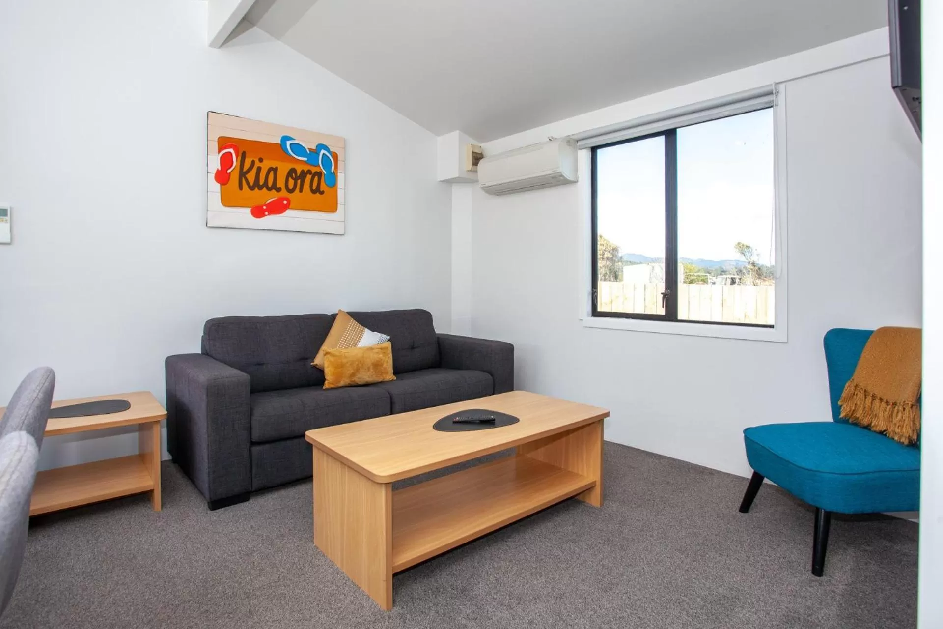 Seating area in Tidewater Motel & Tourist Park