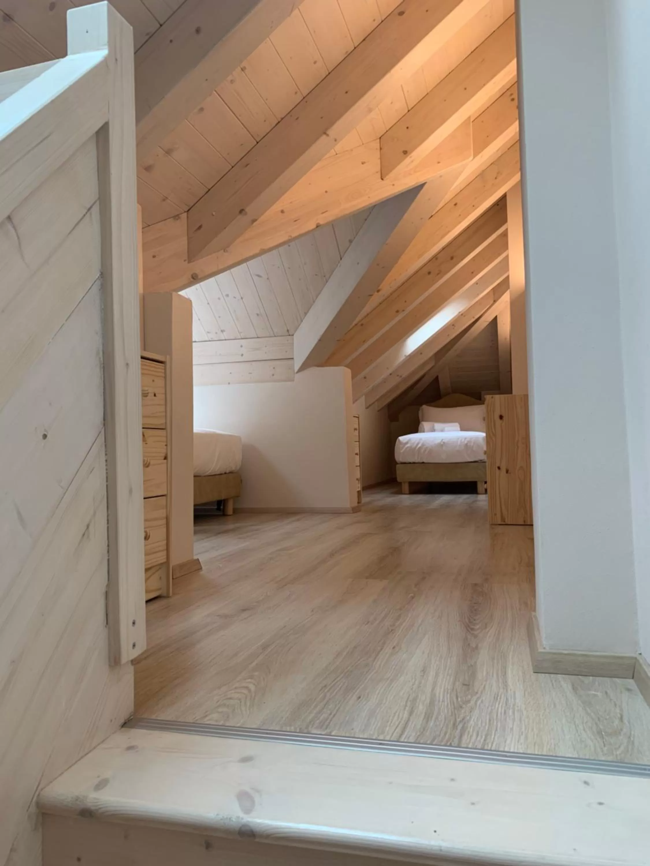 Bed in Hotel Rosengarten