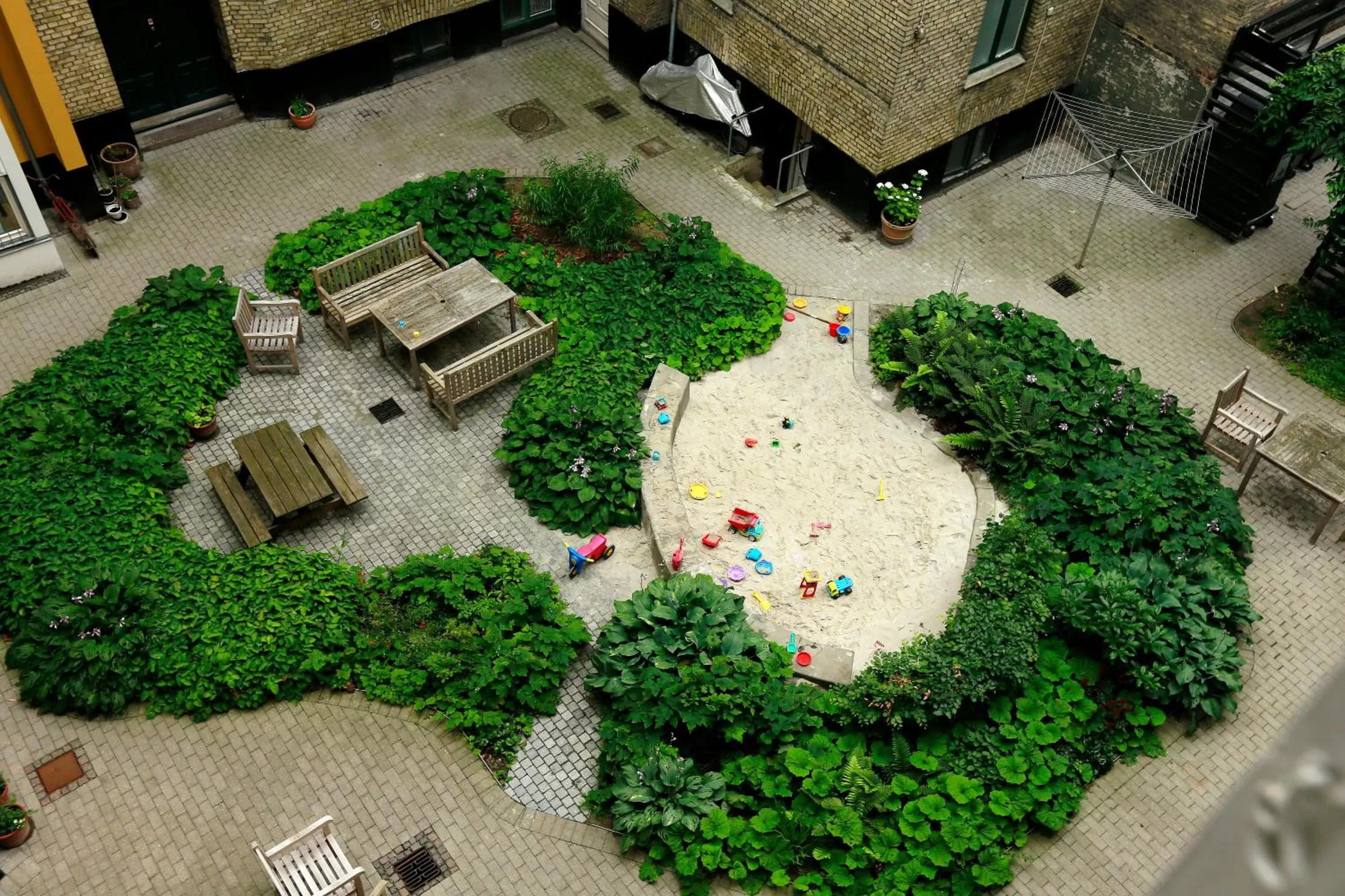 Garden in Hotel 9 små hjem