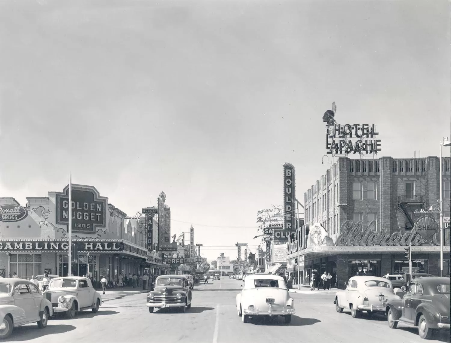 Property building in Hotel Apache