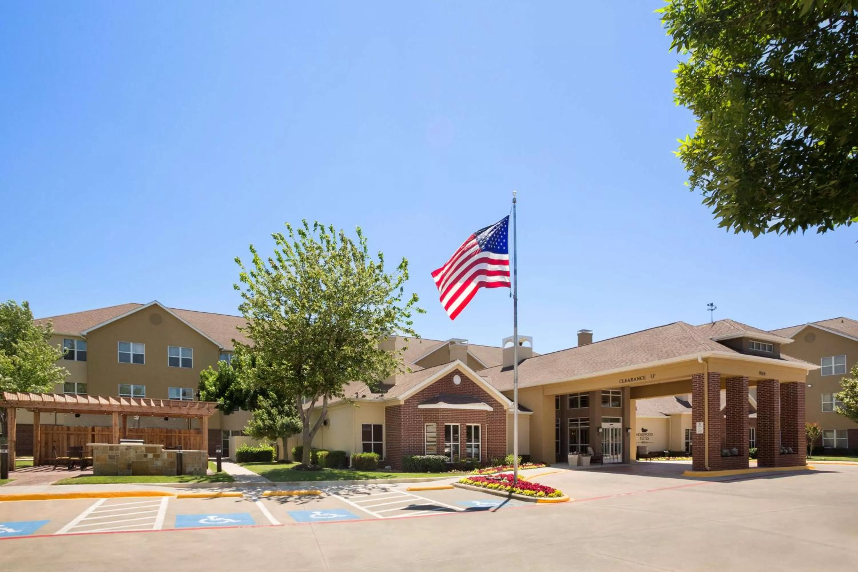 Property building in Homewood Suites by Hilton Dallas-Park Central Area