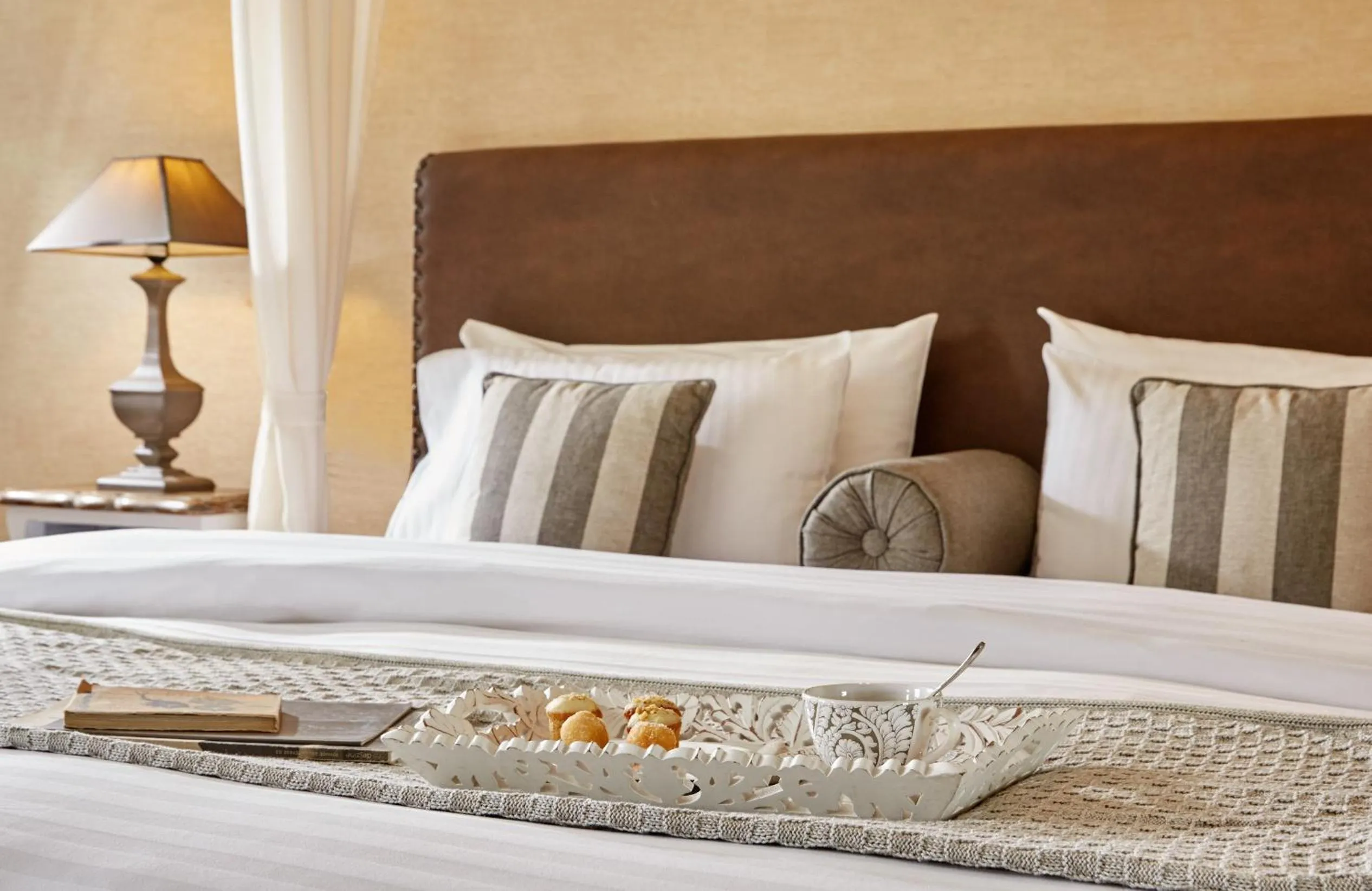 Bed in Limneon Resort & Spa