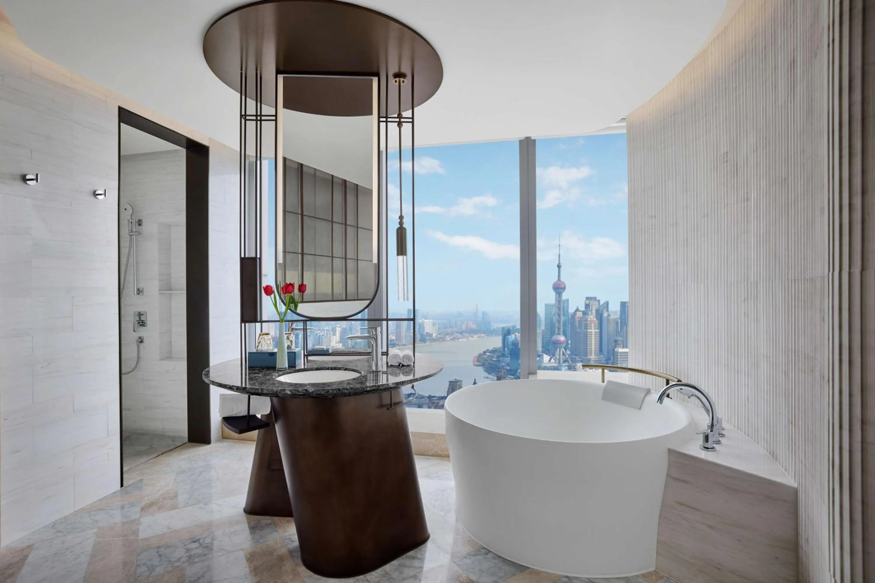 Bathroom in Conrad Shanghai