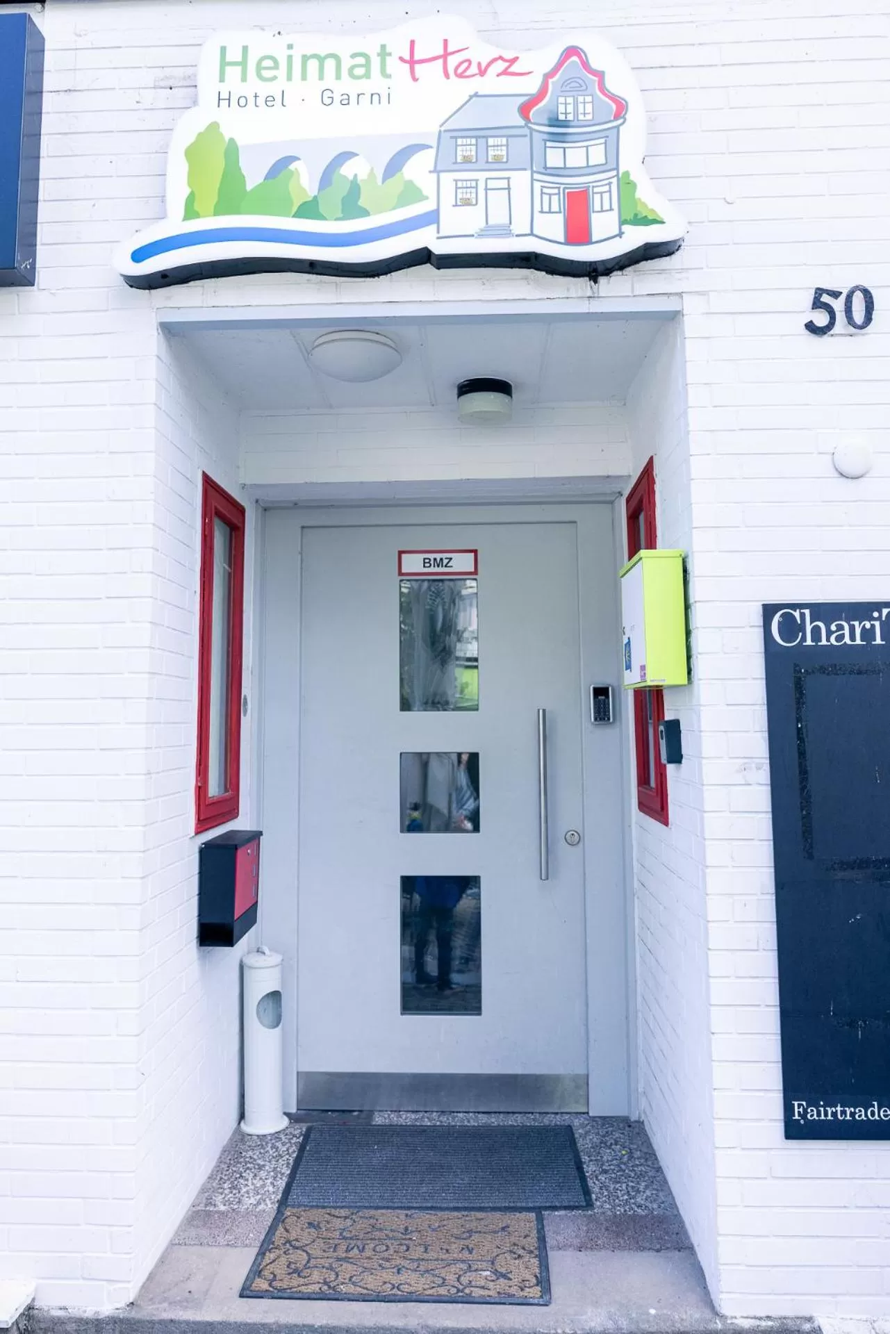 Property building in HeimatHerz Hotel Garni