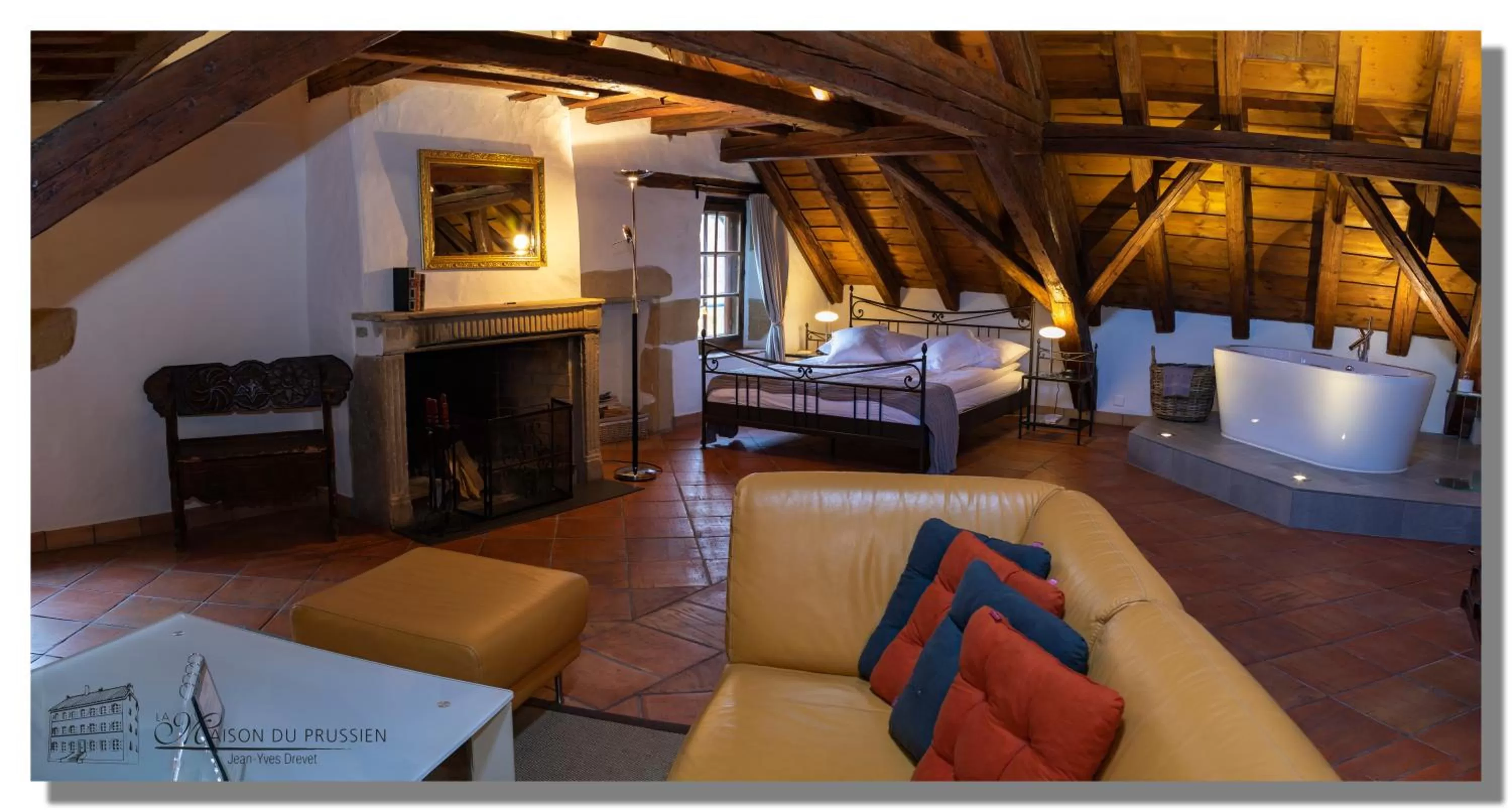 Decorative detail, Seating Area in Hôtel La Maison du Prussien