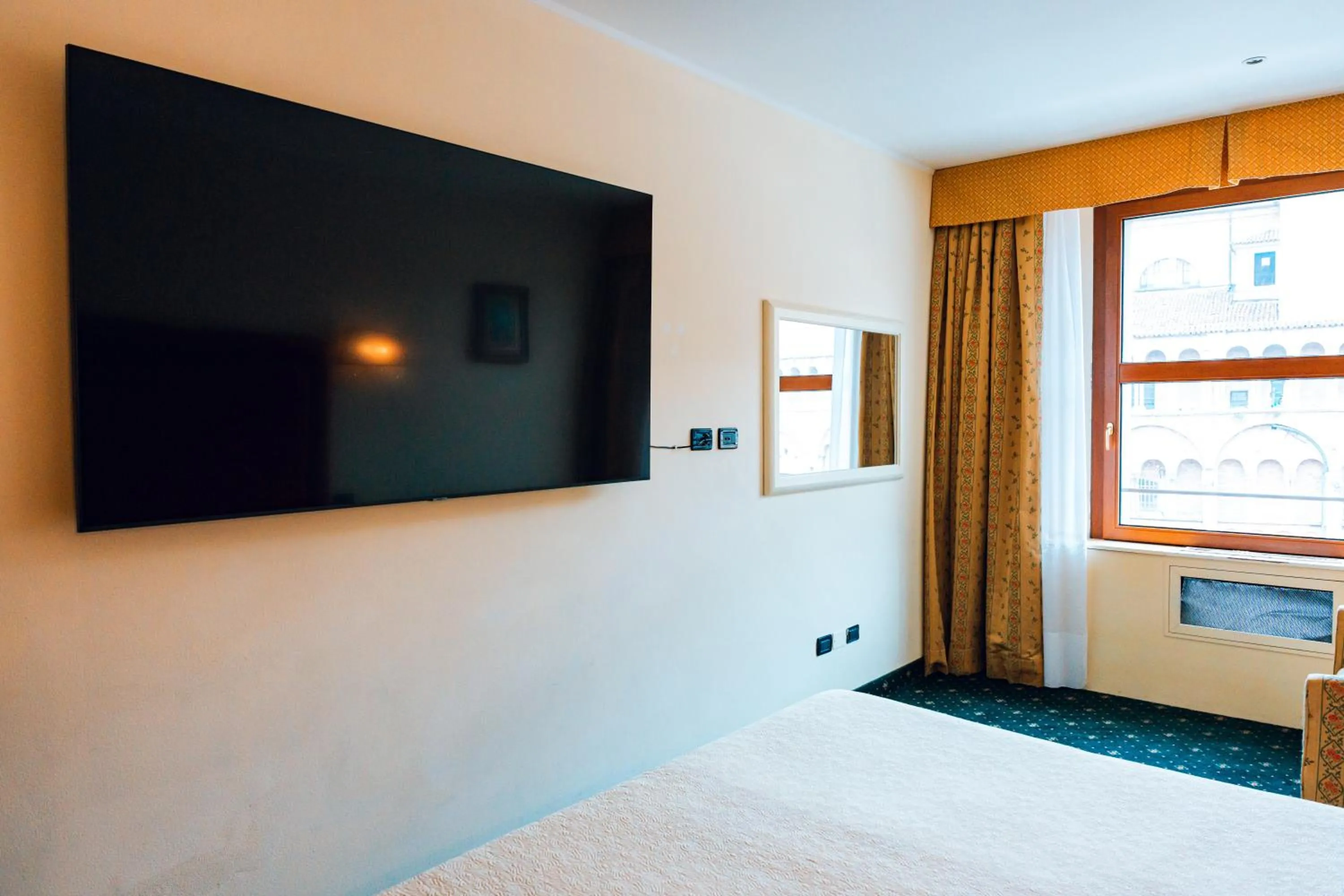 Bed in Panoramic Rooms Torre della Vittoria