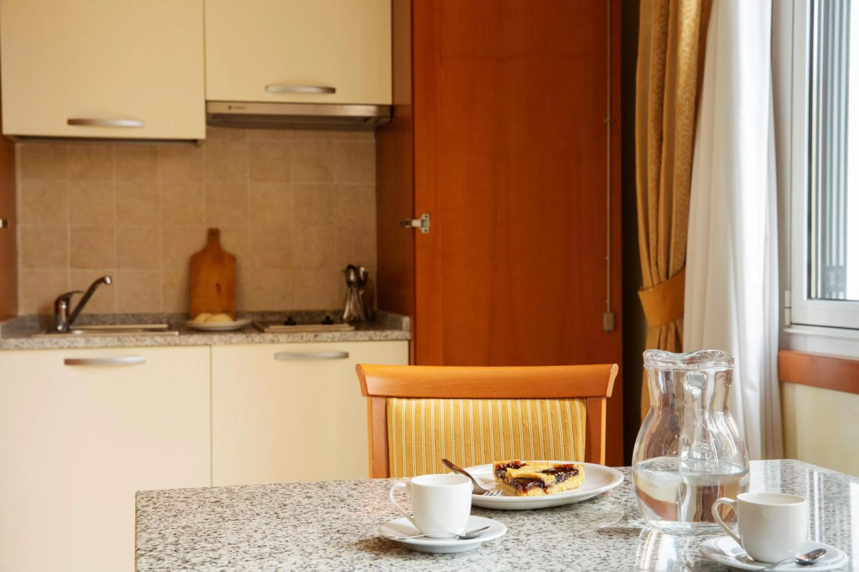 Kitchen or kitchenette in Hotel & Residence Venezia 2000