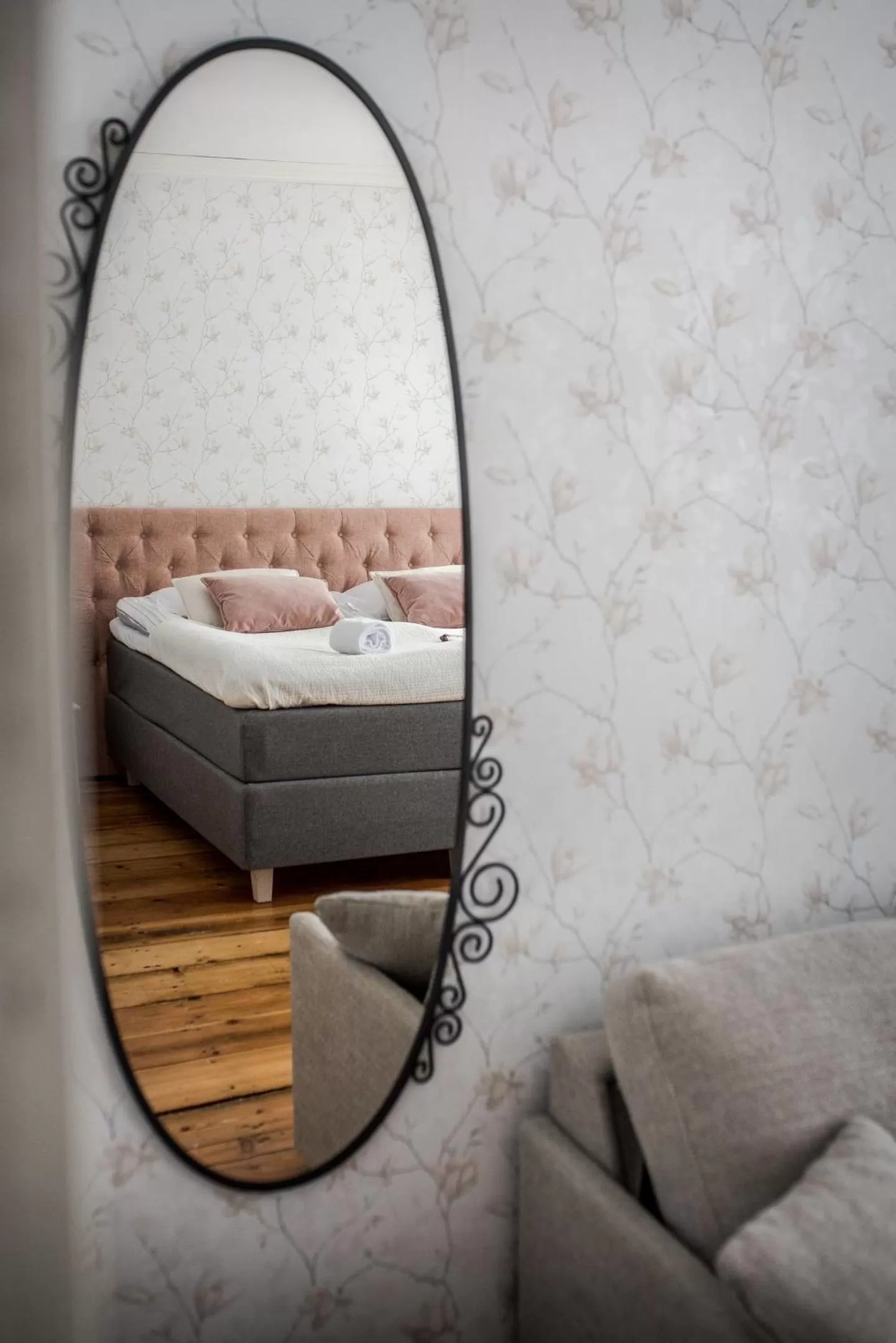 Bed in Vanha pappila Hetki Oy