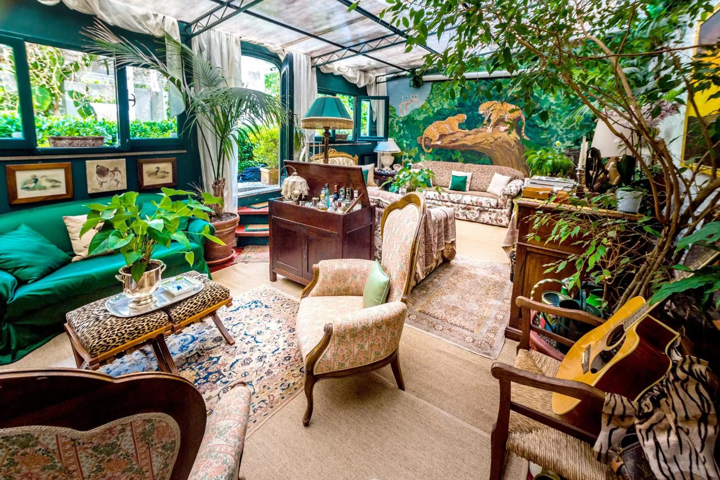 Seating area in Casa Matilde