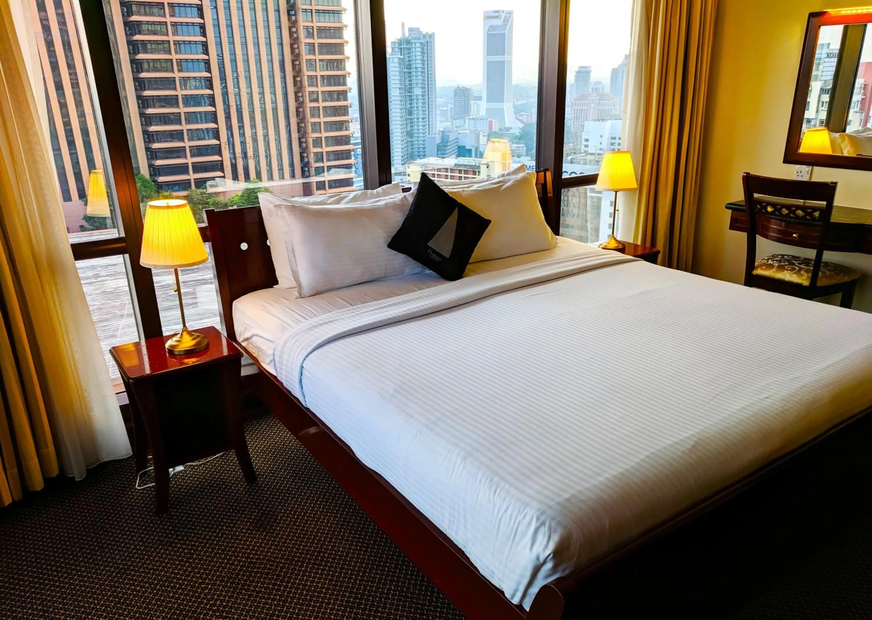 Bed in Serviced Apartments @ Times Square Kuala Lumpur