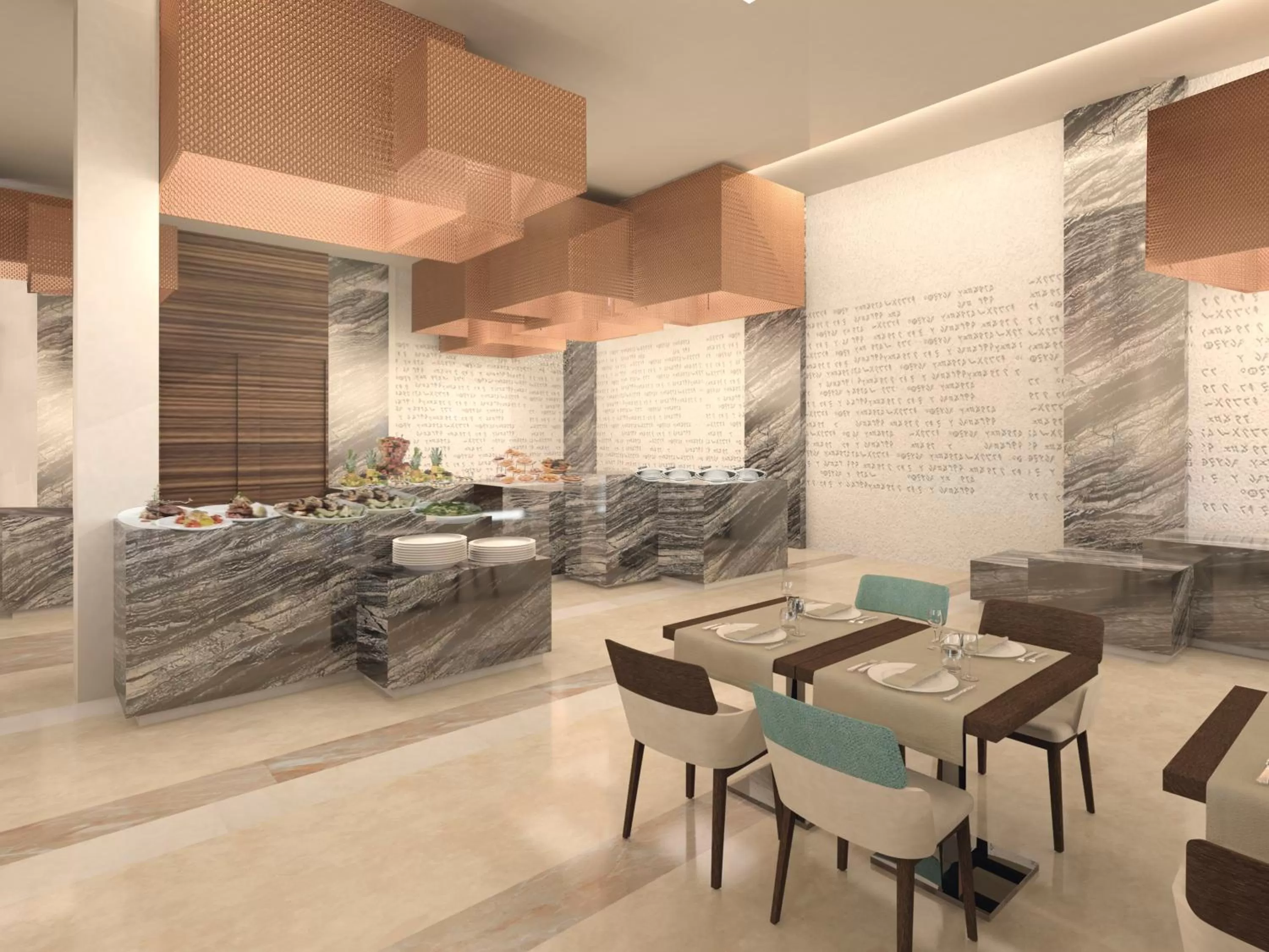 Restaurant/places to eat in Mövenpick Hotel du Lac Tunis