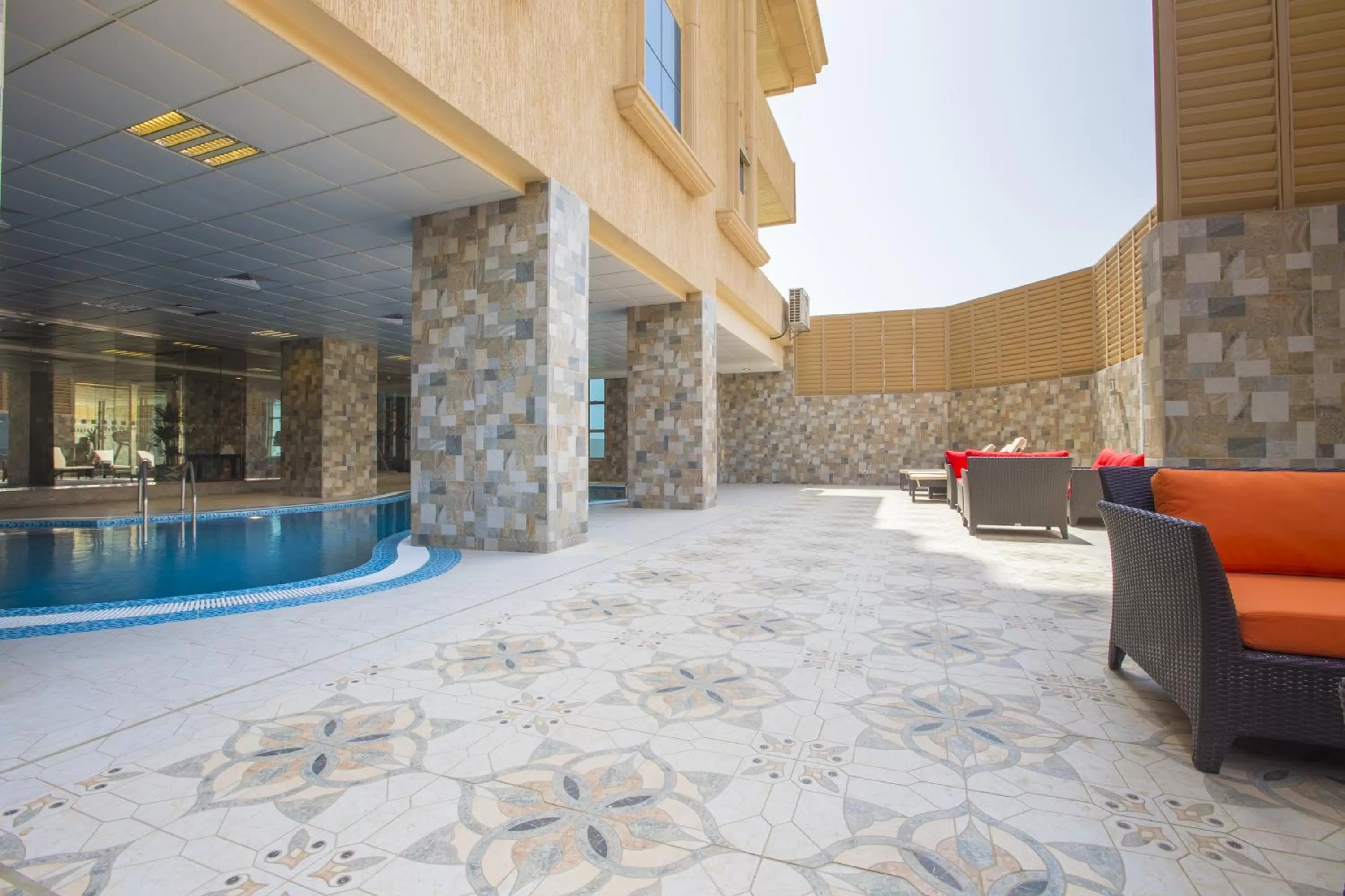 Swimming pool in Radisson Blu Plaza Jeddah