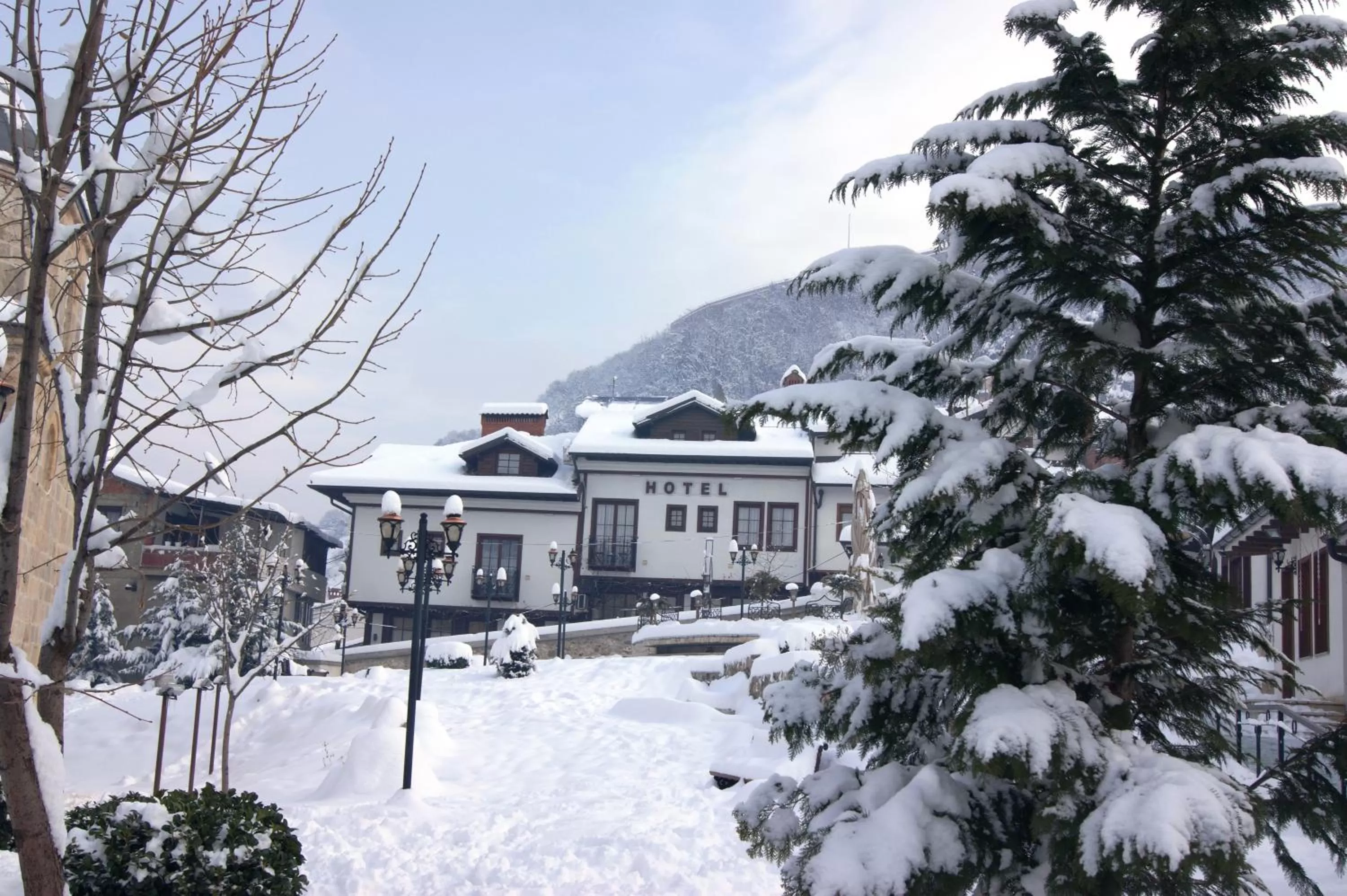 City view in Hotel Prizreni