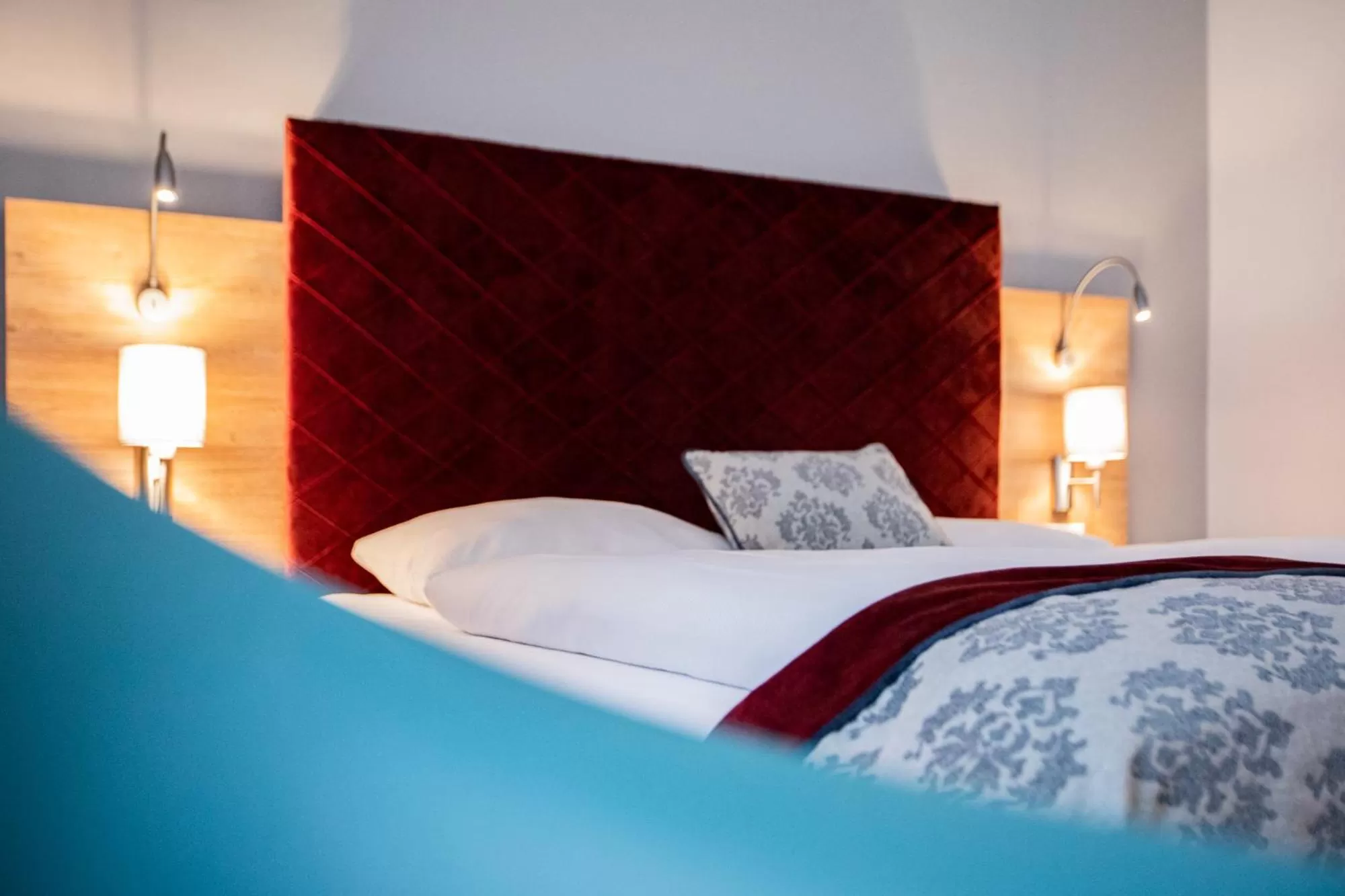 Bed in Hotel Elefant Family Business