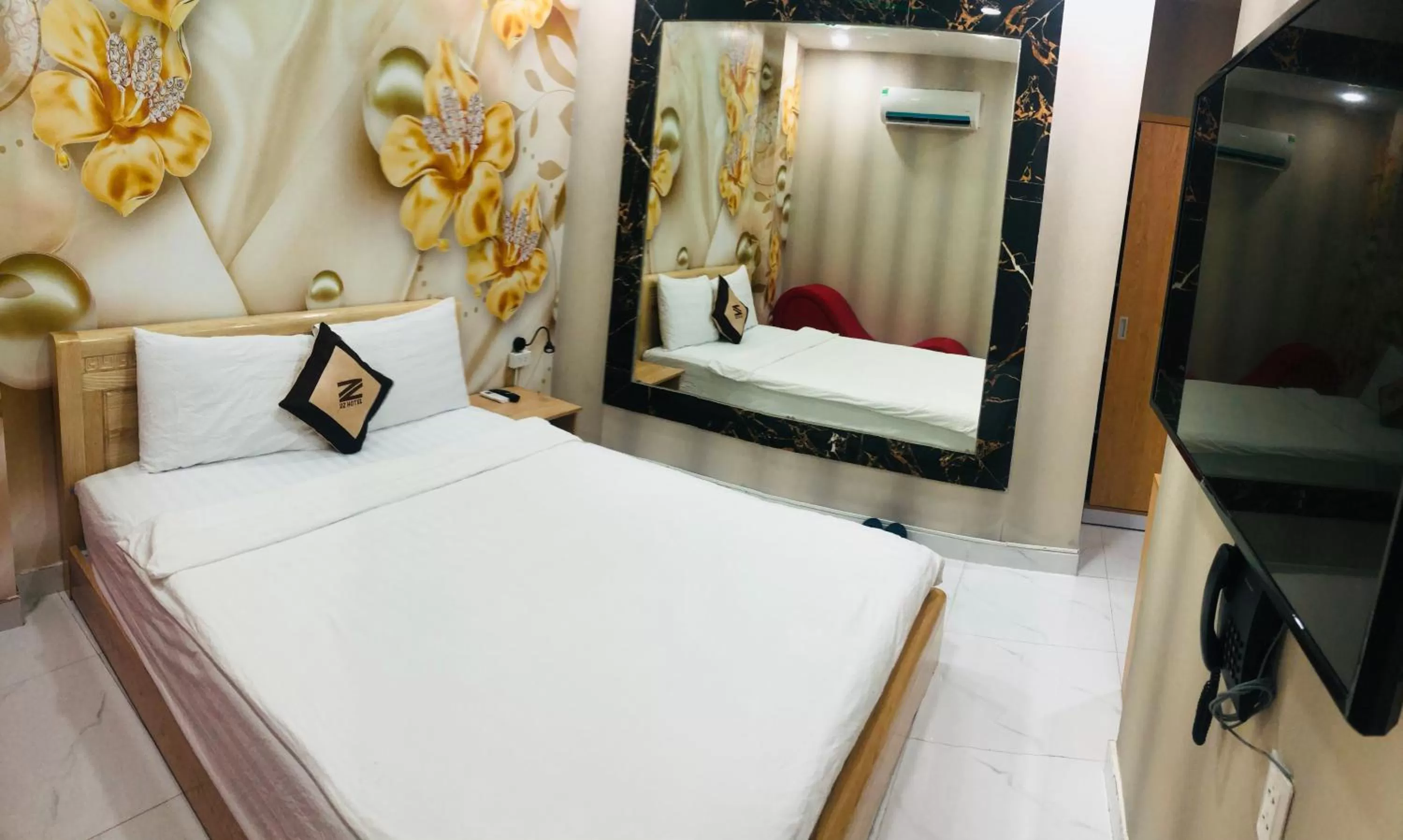 Bed in 2Z Hotel- 149 Lê Thị Riêng