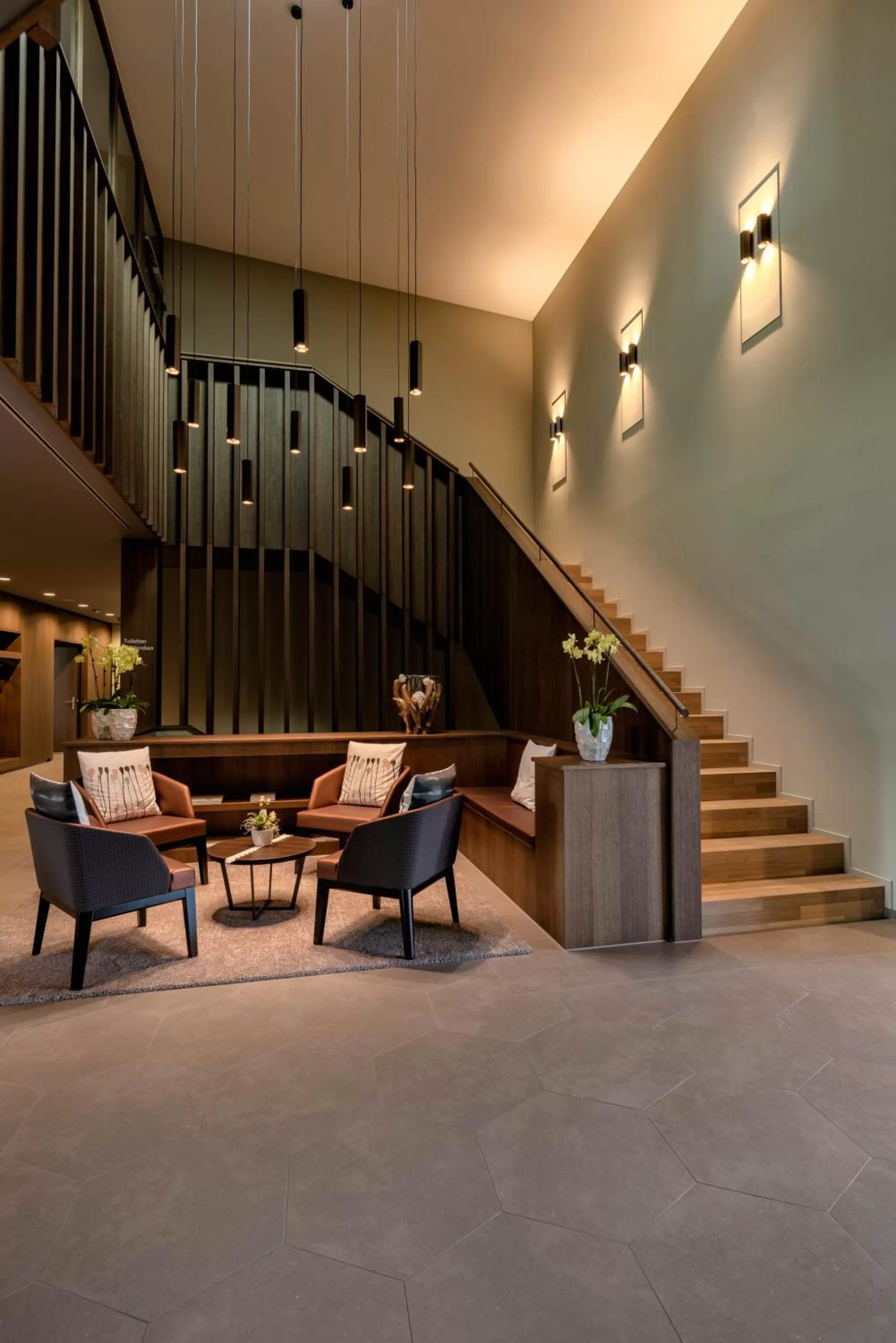 Lobby or reception in Gasthaus Badhof - Golfhotel