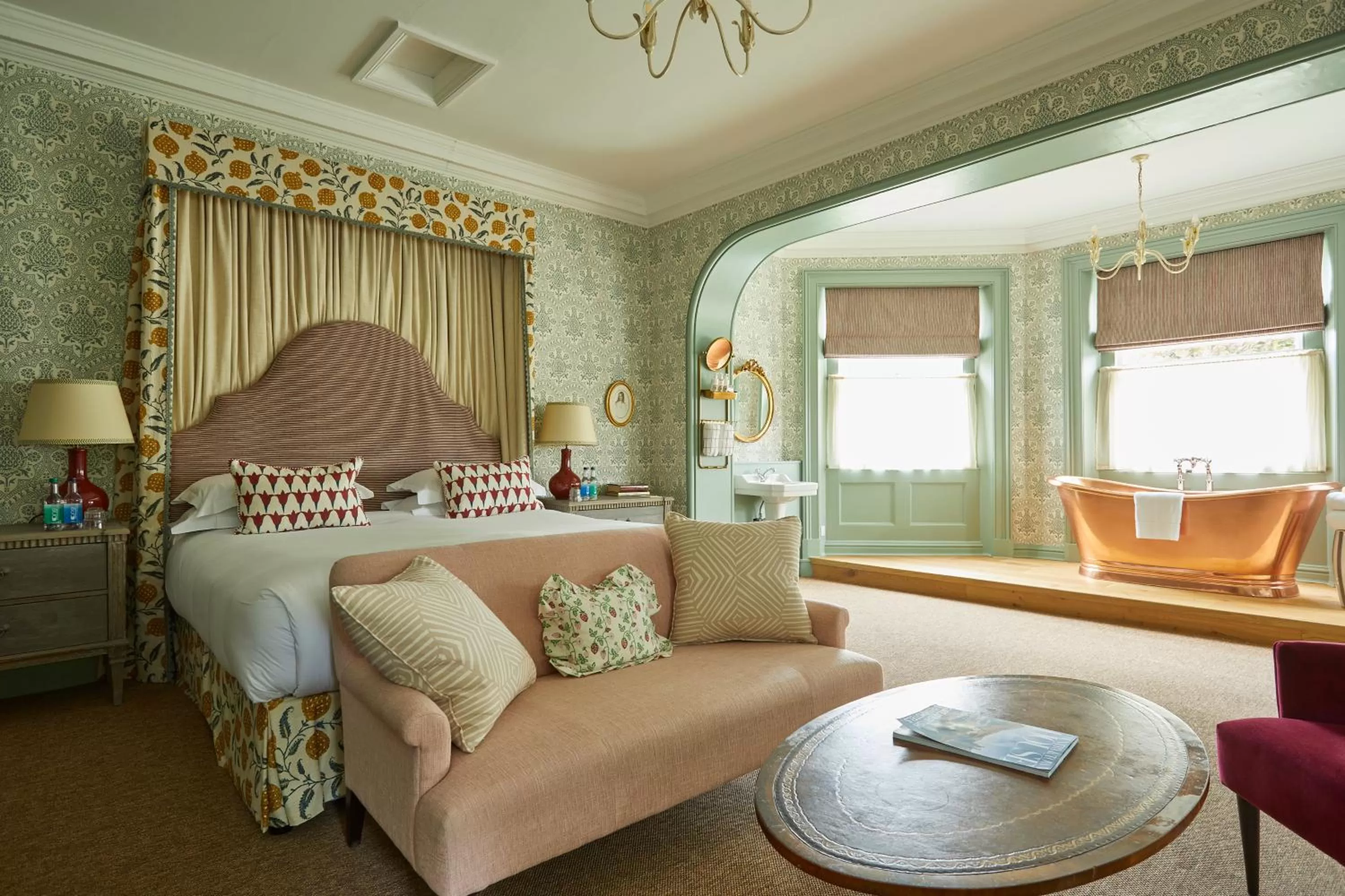 Bed in The Retreat, Elcot Park