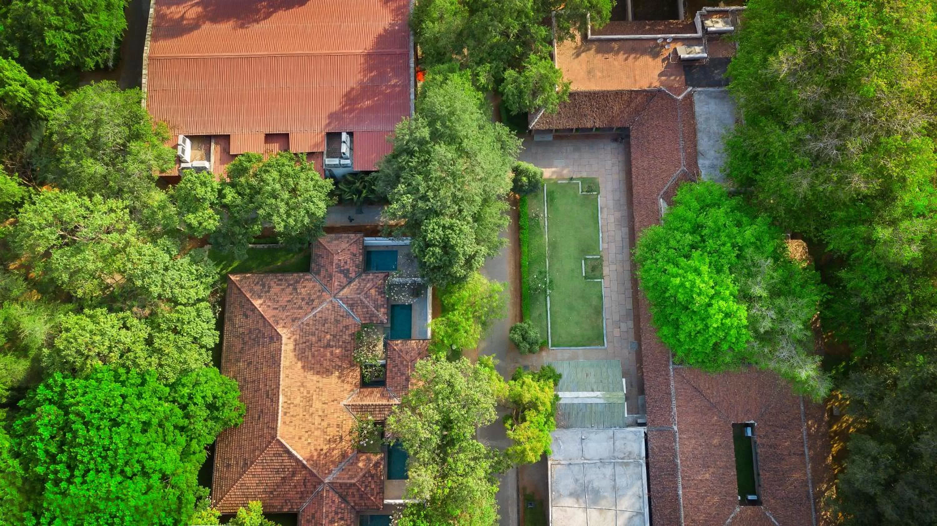 Bird's eye view in Heritage Madurai