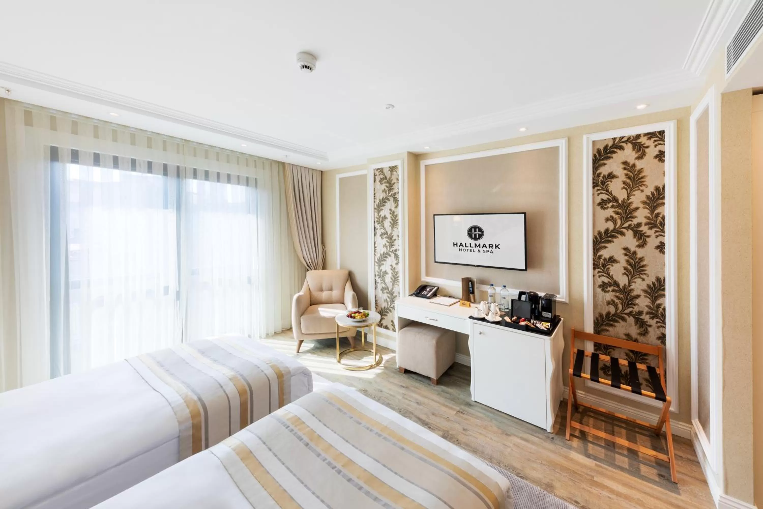 Bed in Hallmark Hotel & SPA Istanbul