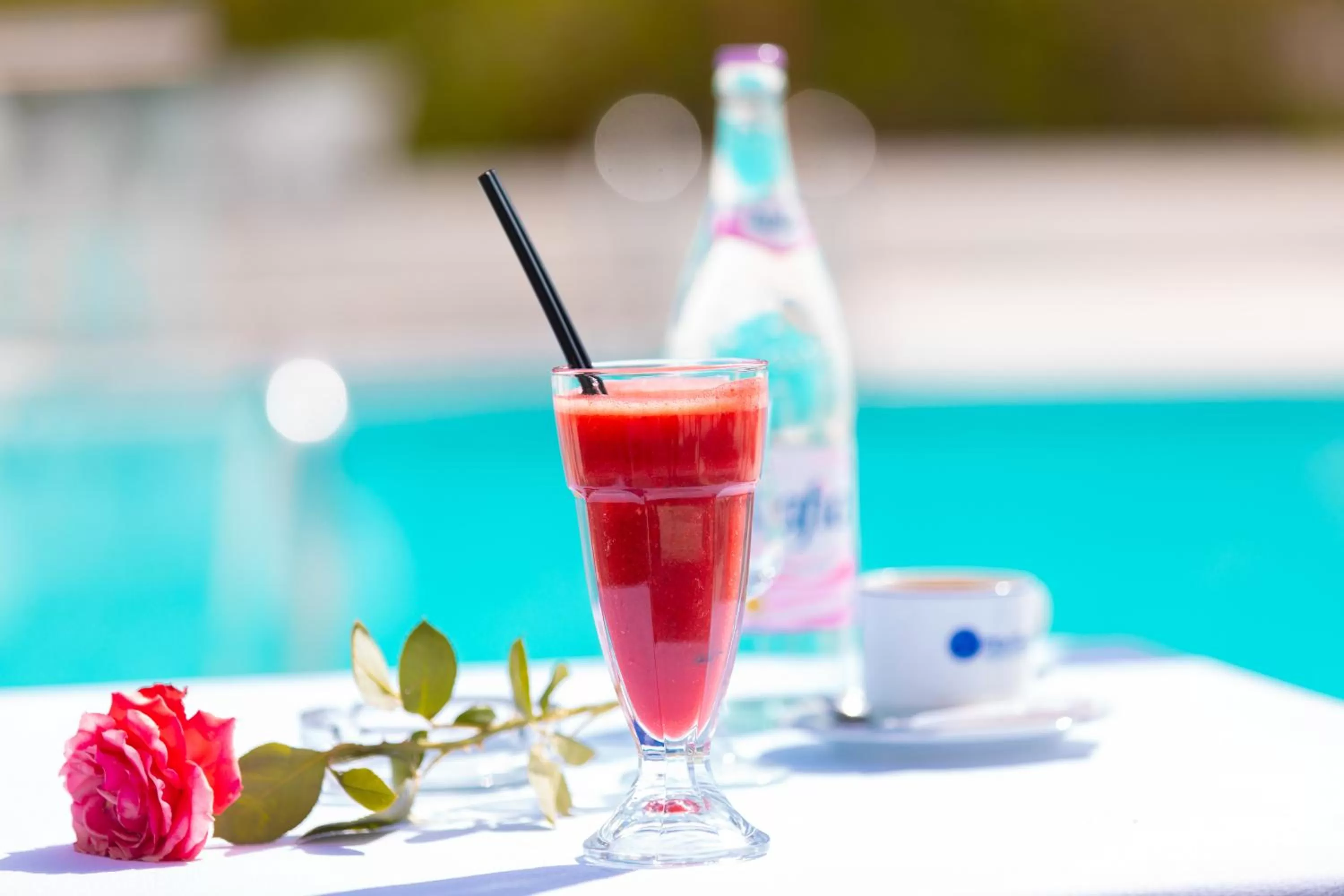 Food and drinks in The Penthouse Suites Hotel