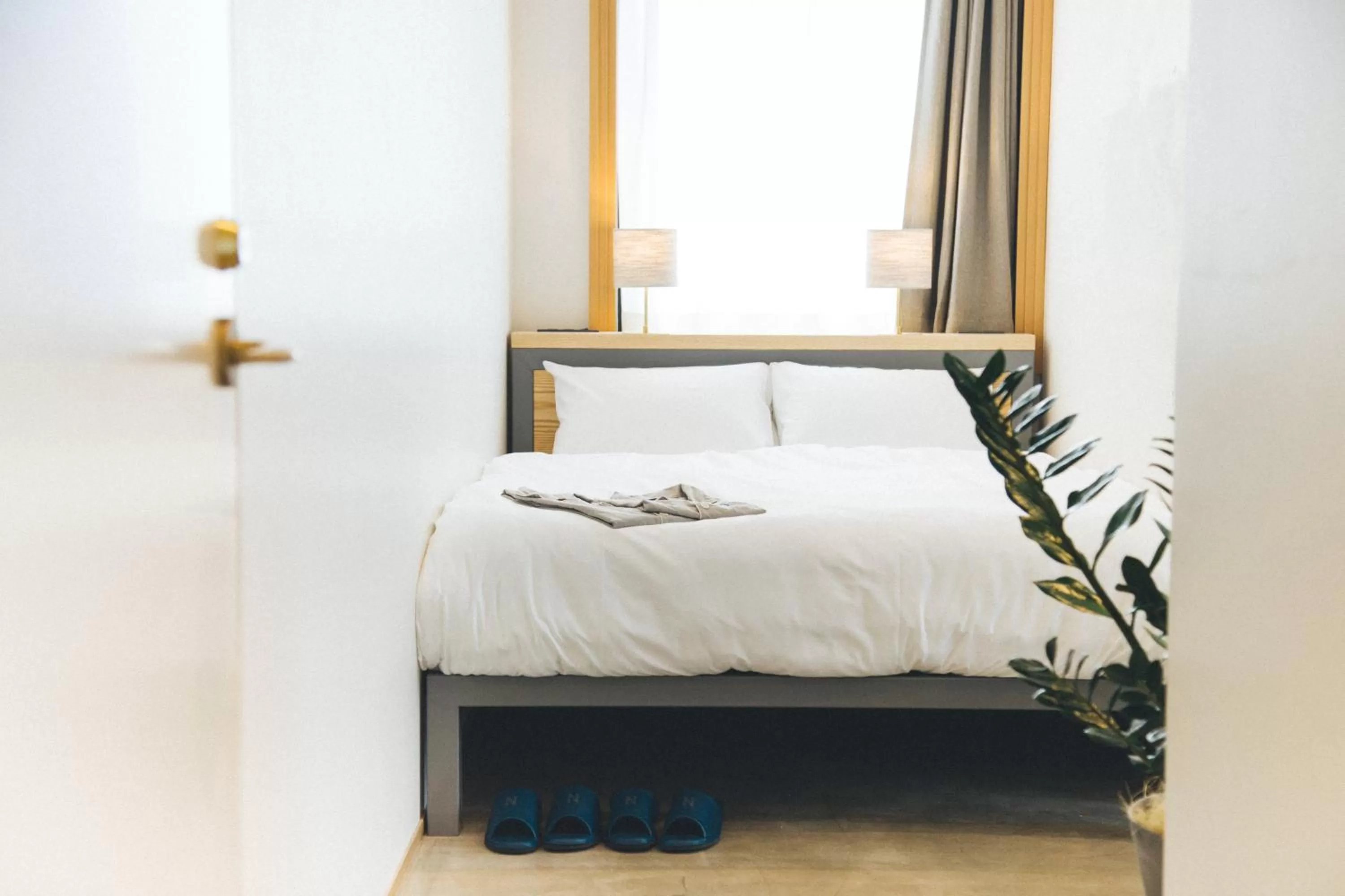 Photo of the whole room, Bed in Hotel Noum OSAKA