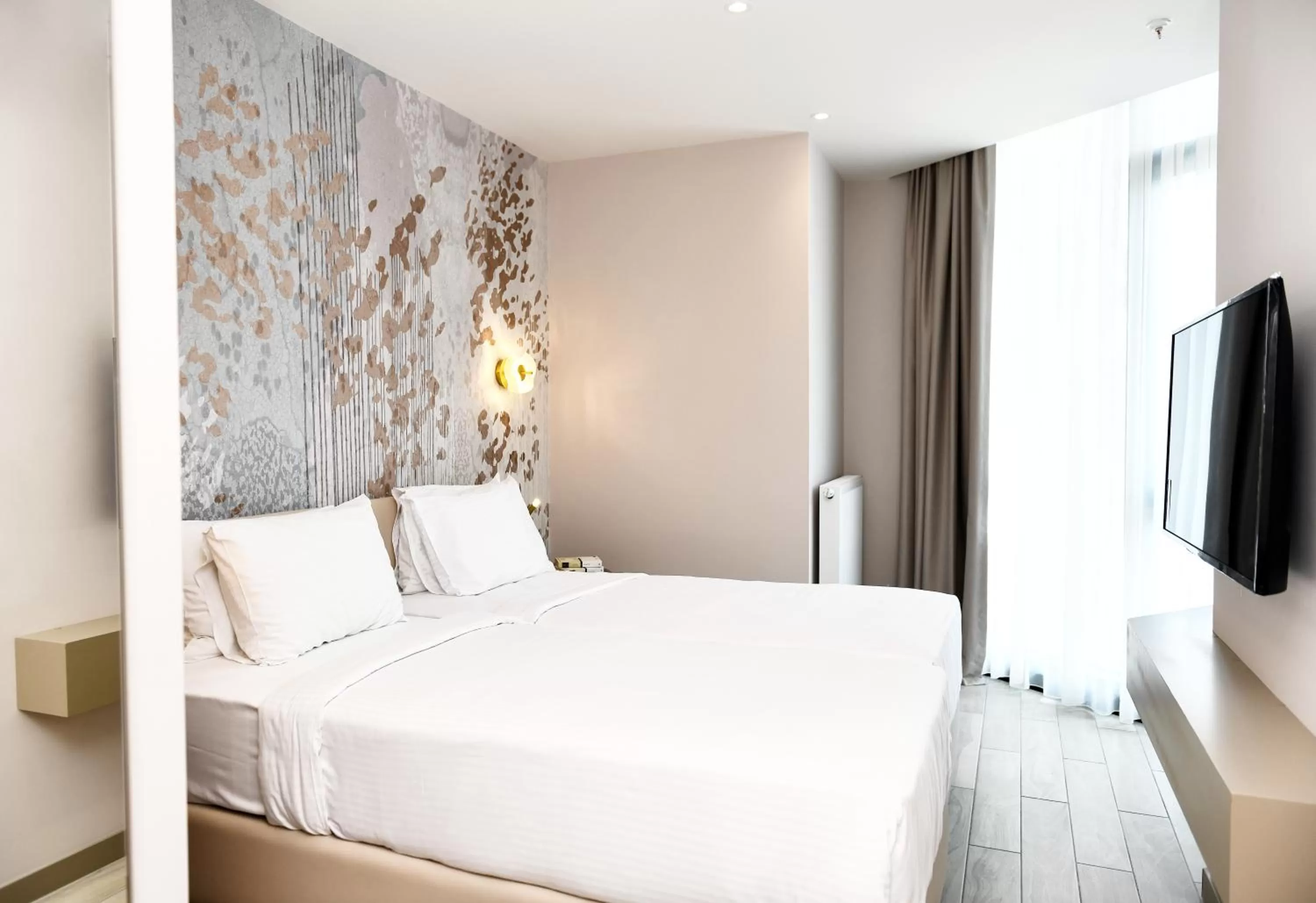 Bedroom, Bed in WestSide Residences by Rotana