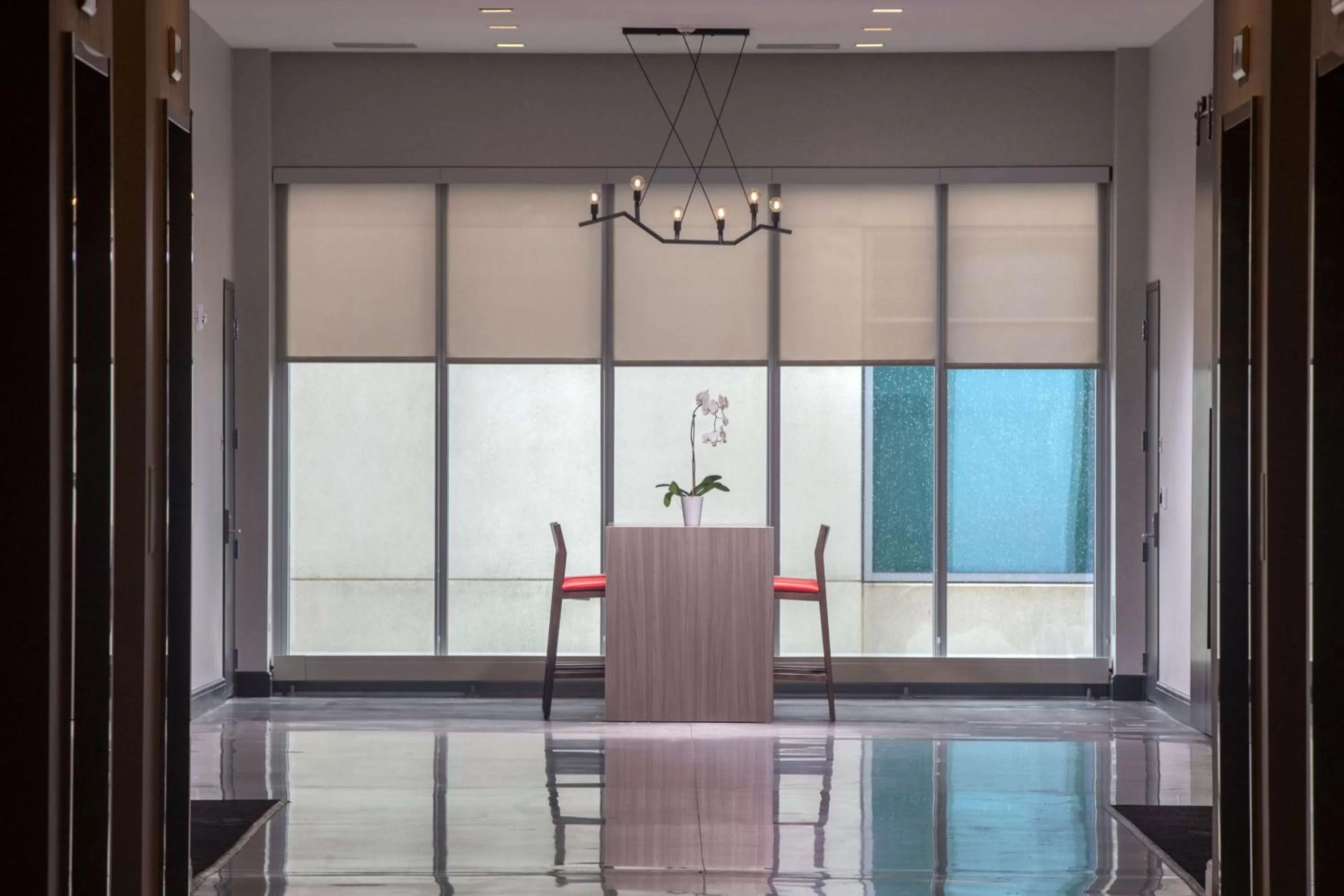 On site in The Summit Hotel