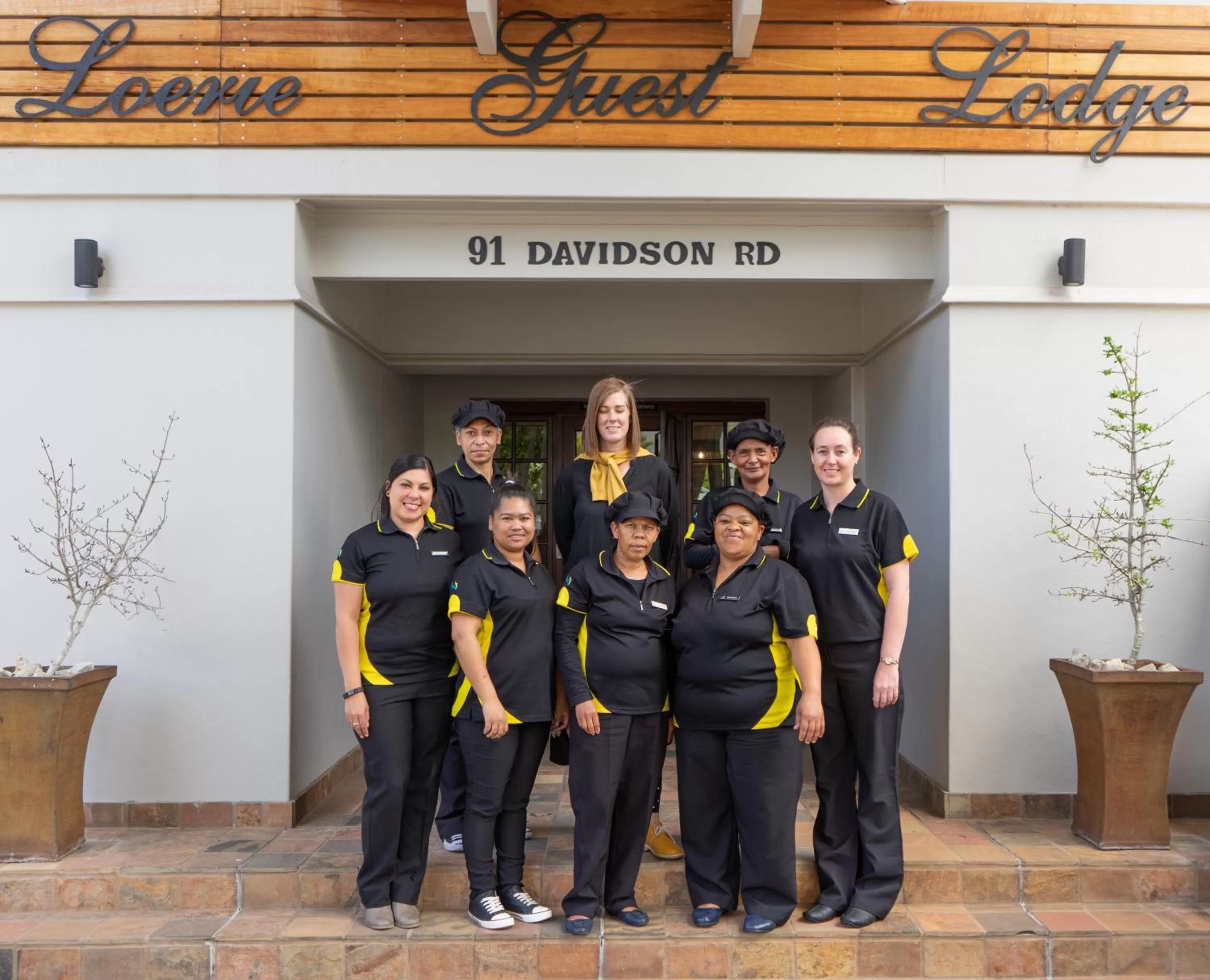 Staff in Loerie Guest Lodge