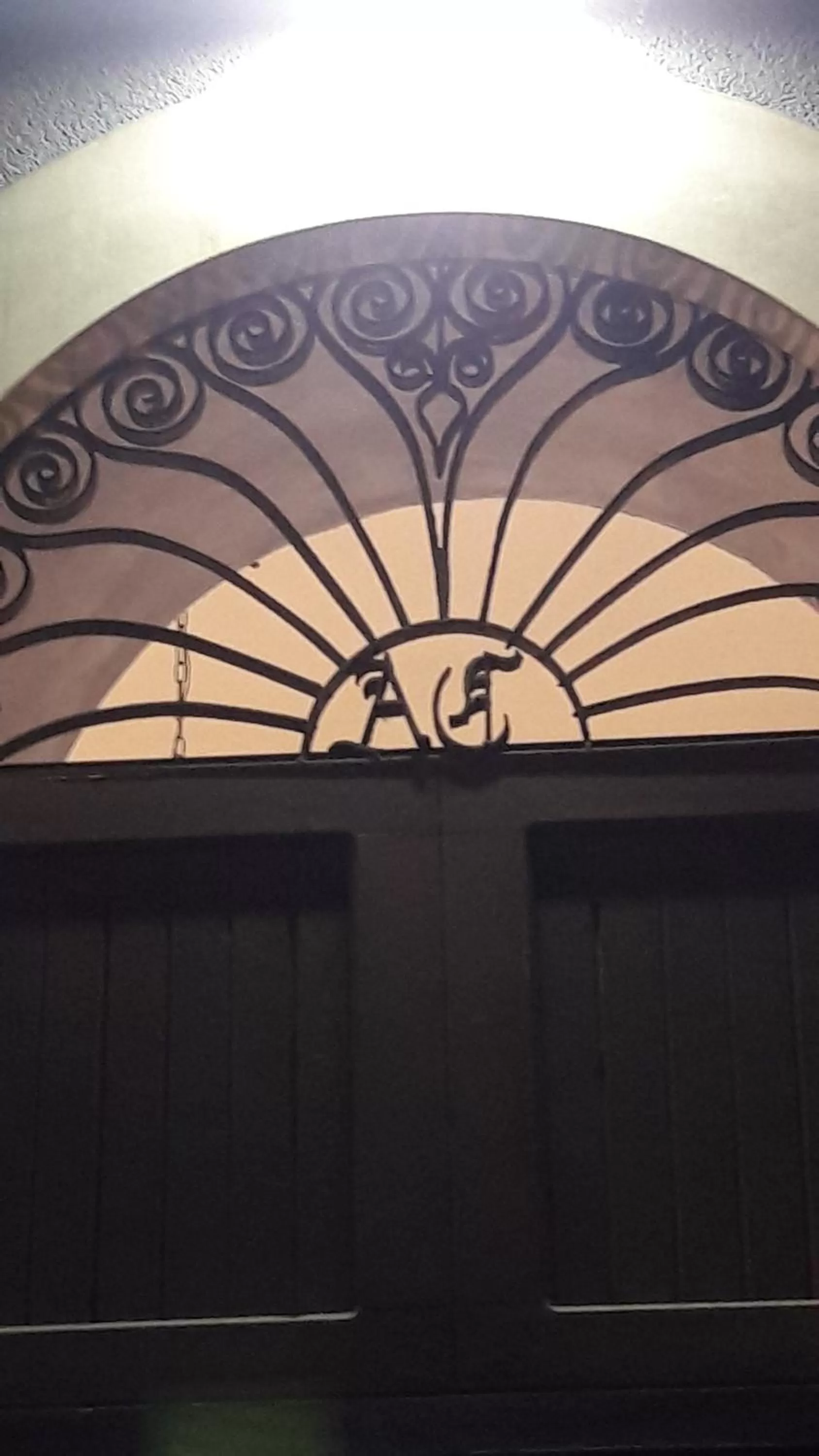 Facade/entrance in Palazzo Cosentino