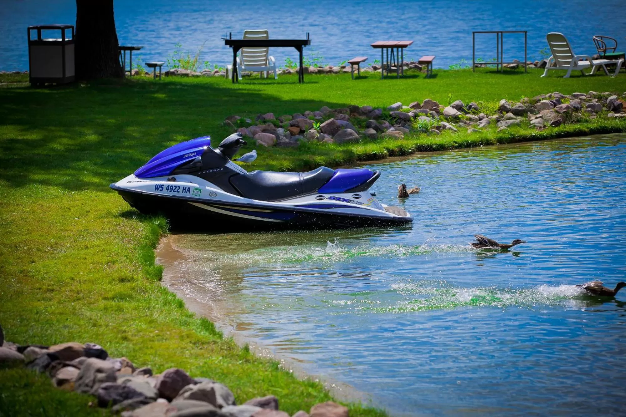 Lake view in Aloha Beach Resort