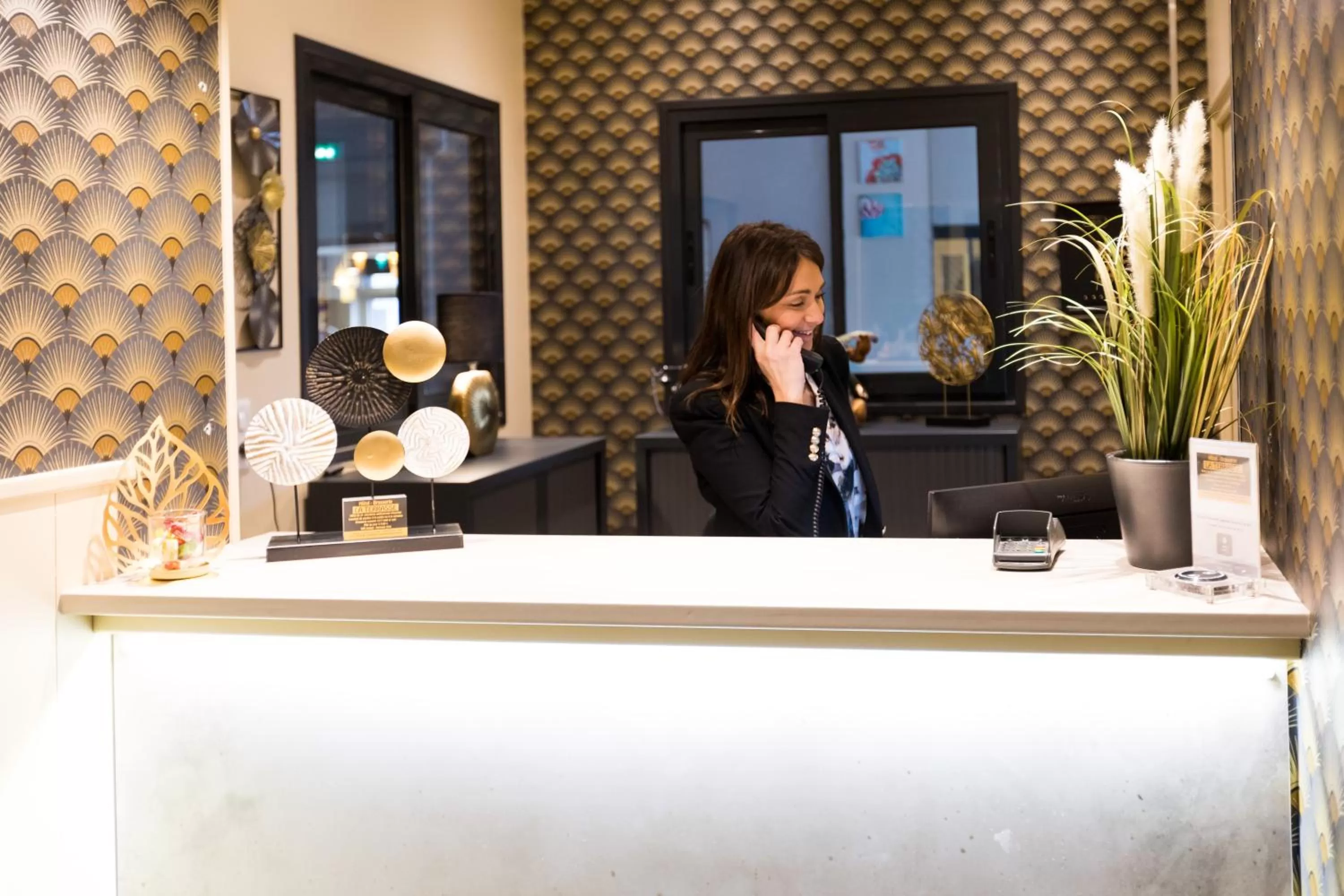 Staff in Hotel de la Terrasse