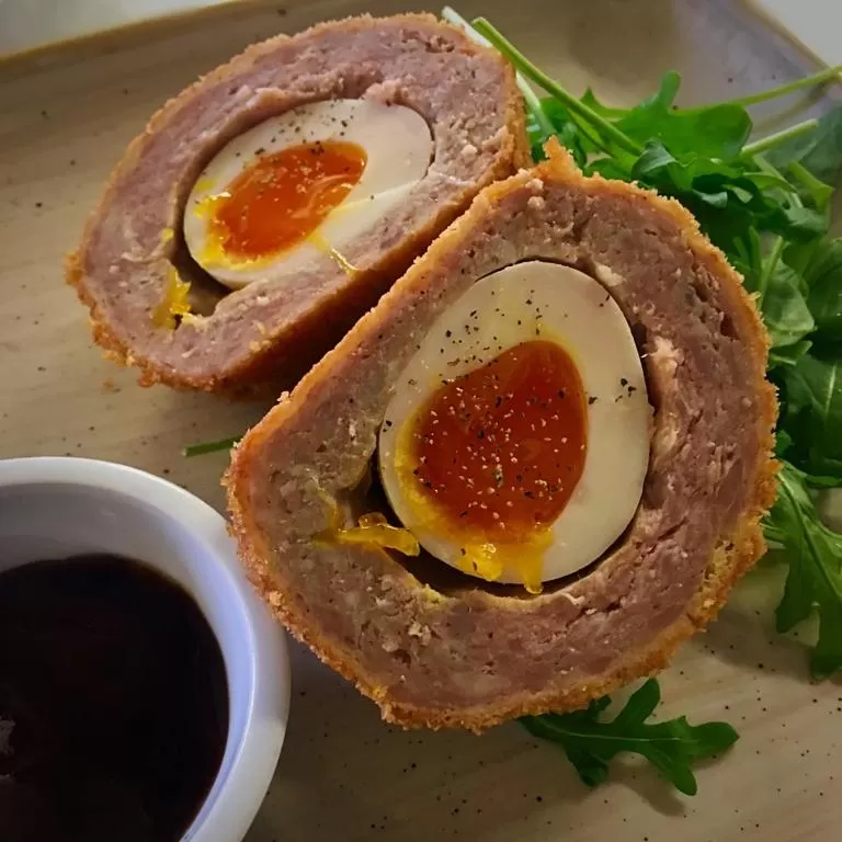 Food close-up in The Bath Arms Hotel