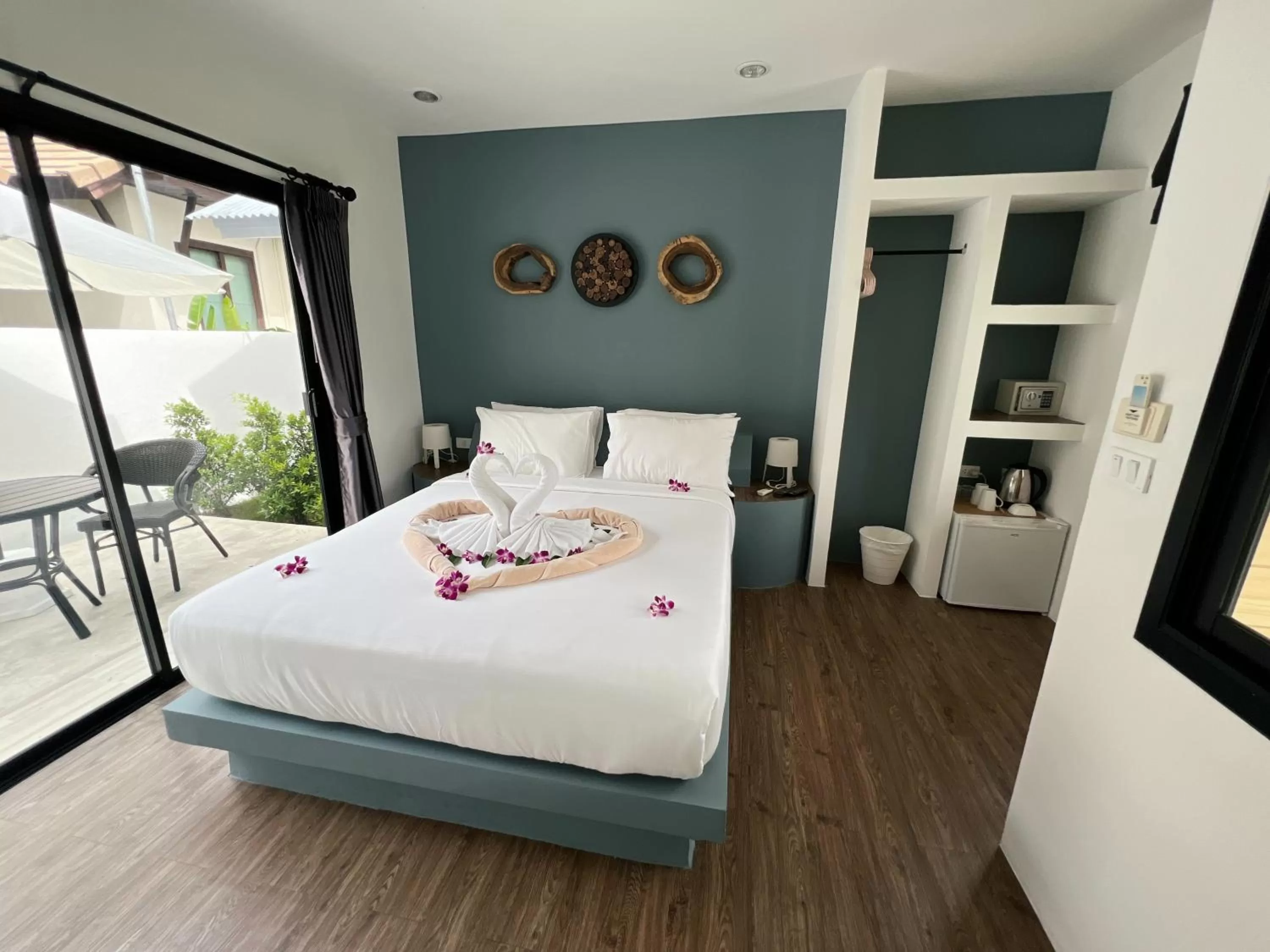 Bed in Pearl of Samui Resort