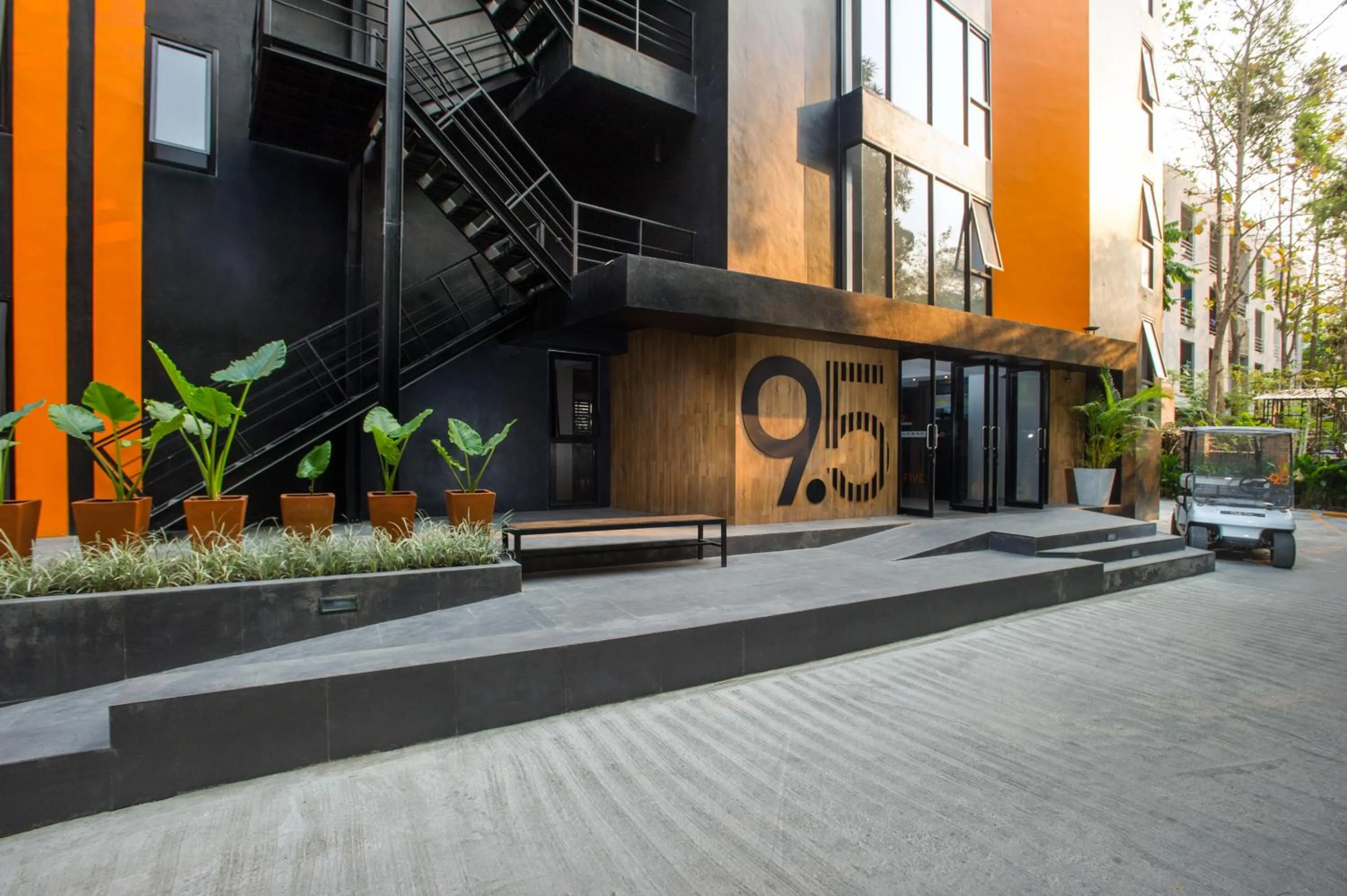 Property building in 9.5Hotel Chiangmai