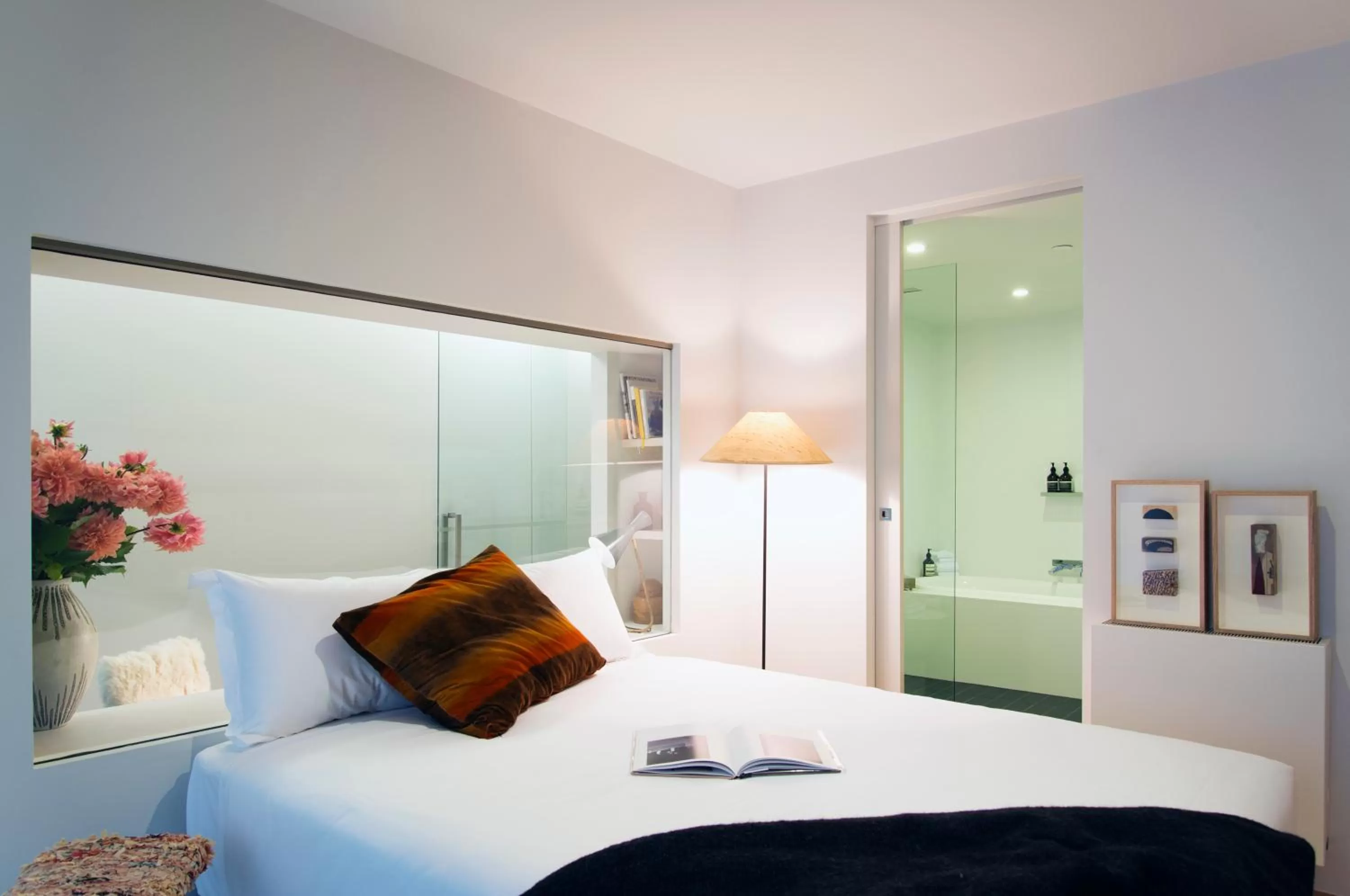 Bed in Nishi Apartments Eco Living by Ovolo