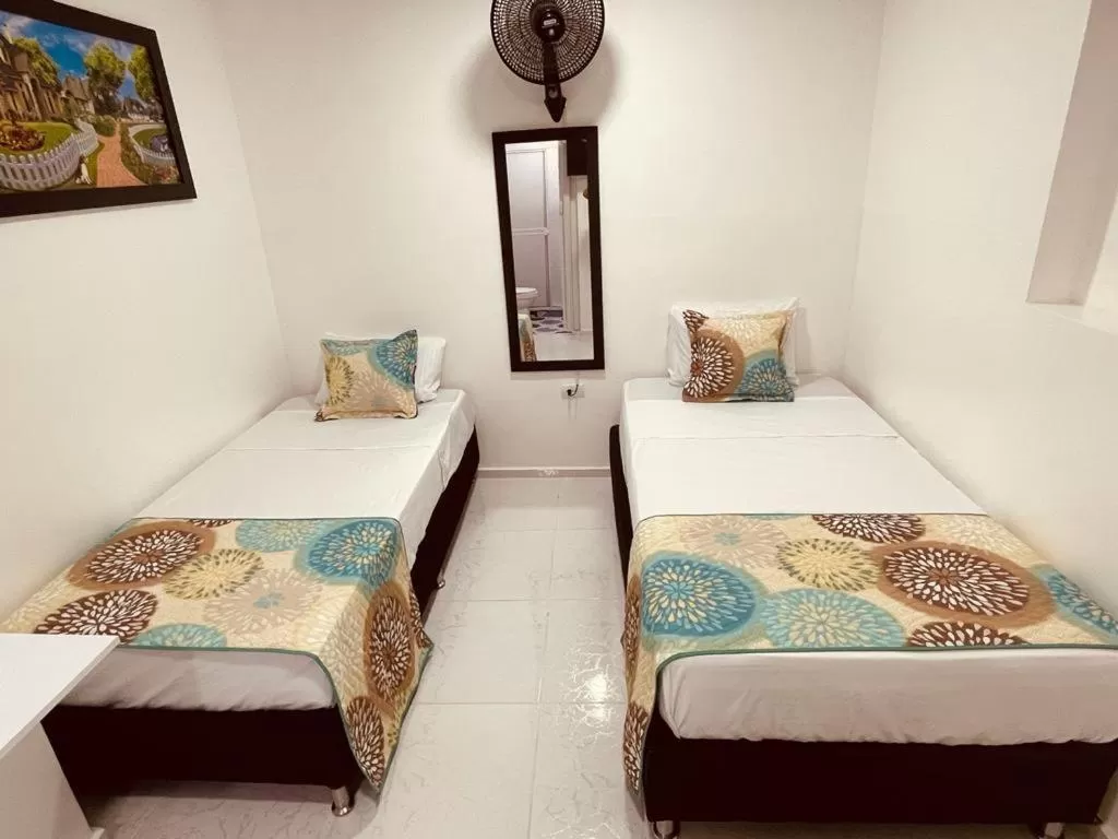 Bed in Hotel Eterna Primavera