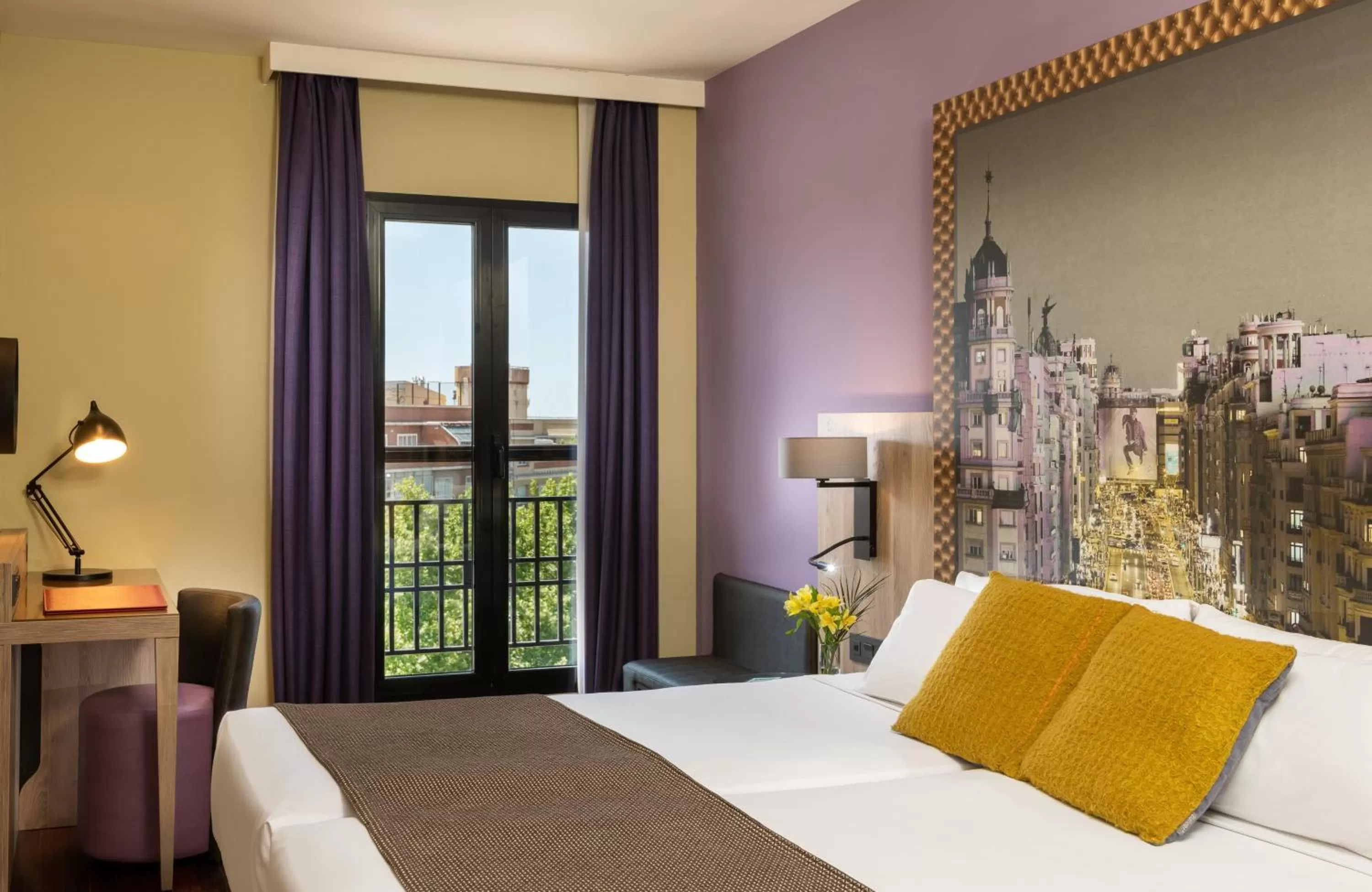 Photo of the whole room, Bed in Leonardo Hotel Madrid City Center