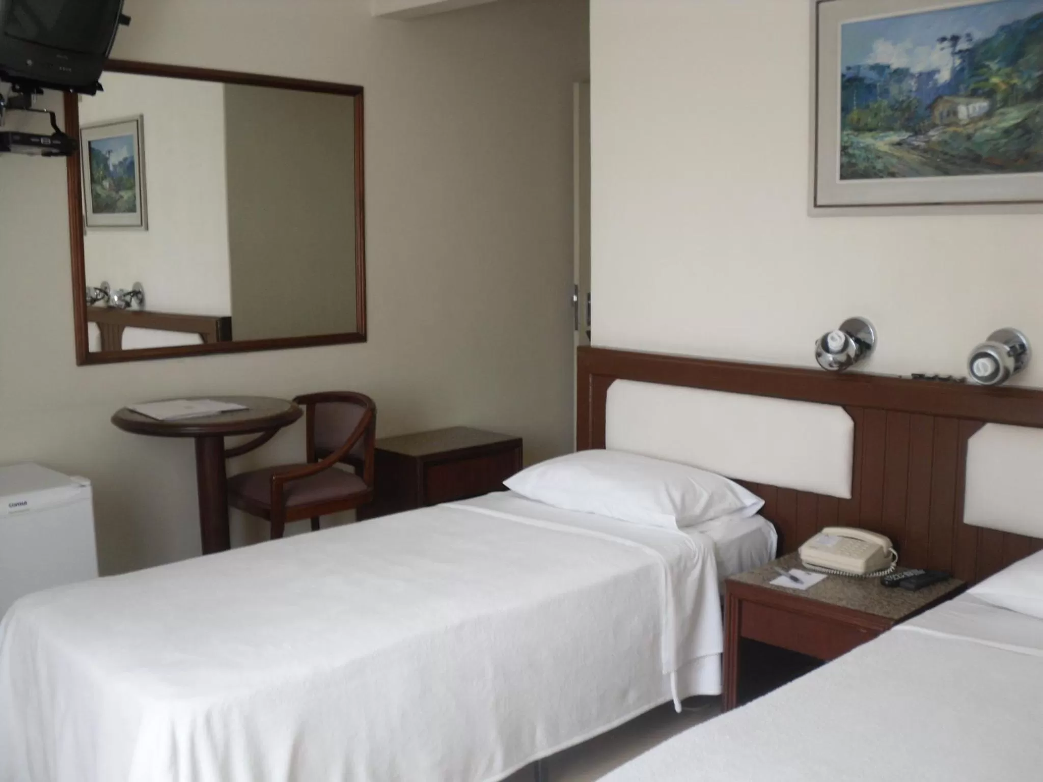 Superior Twin Room in CHA Prime Curitiba