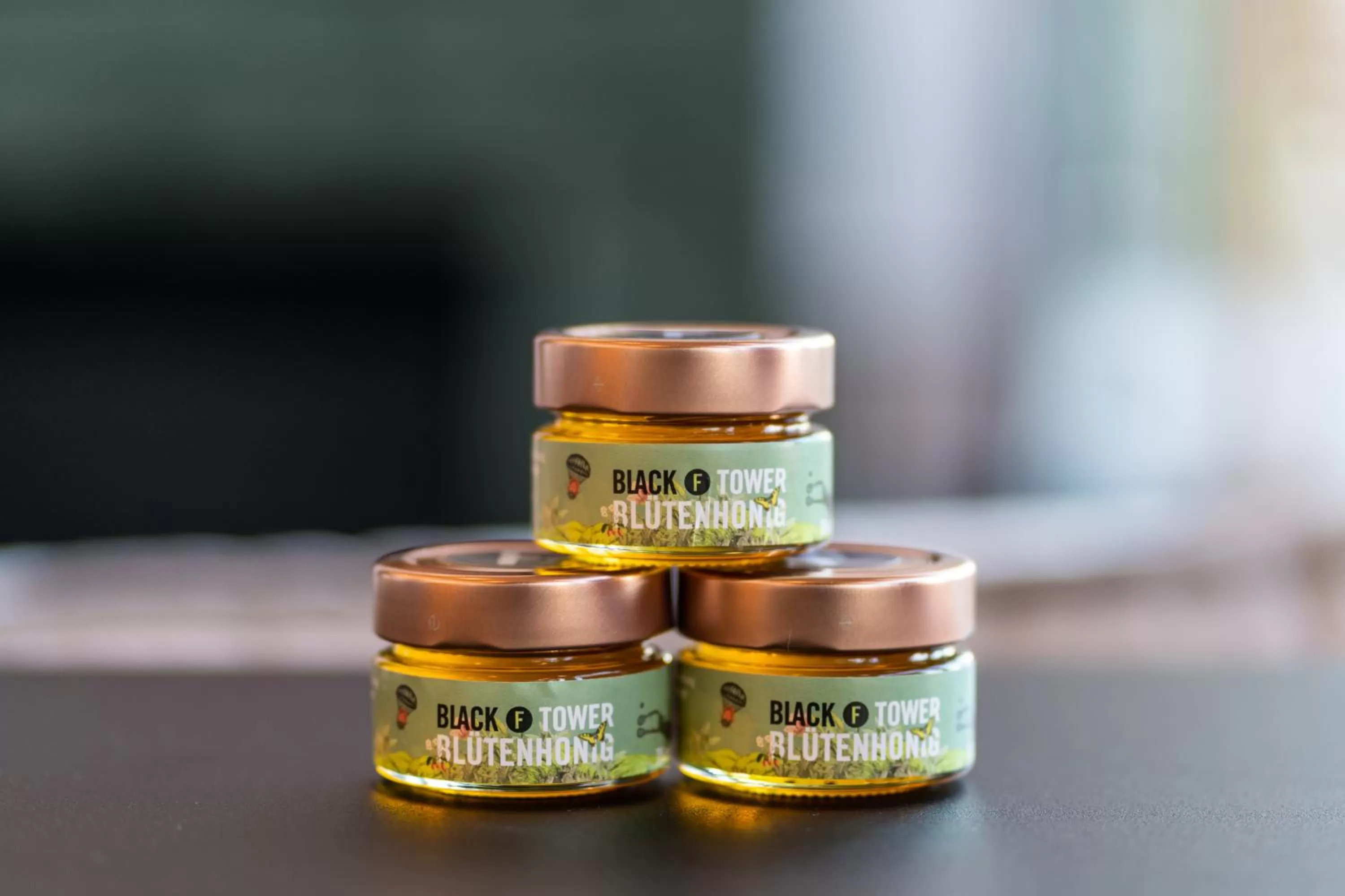 Decorative detail in Black F Tower - Serviced Apartments