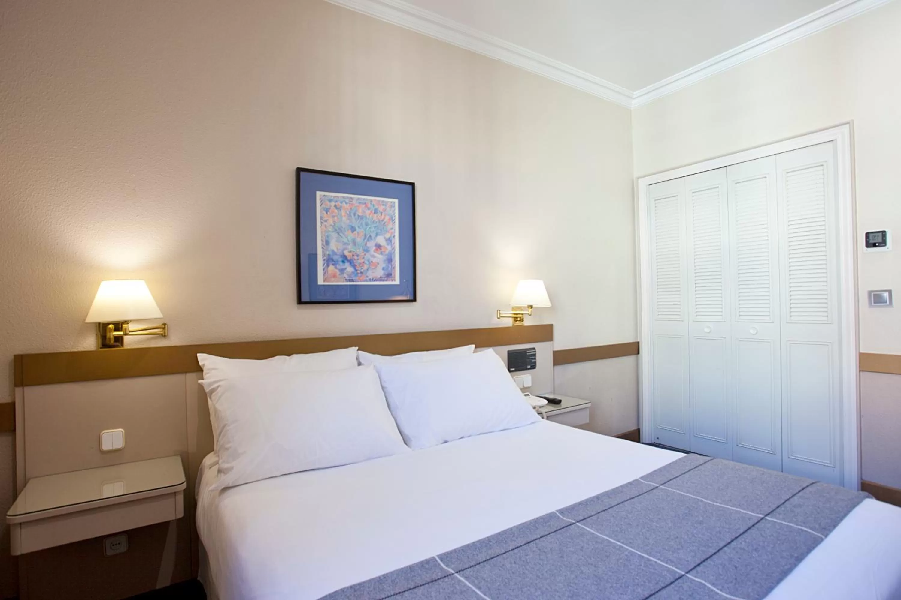 Bed in Espahotel Gran Vía