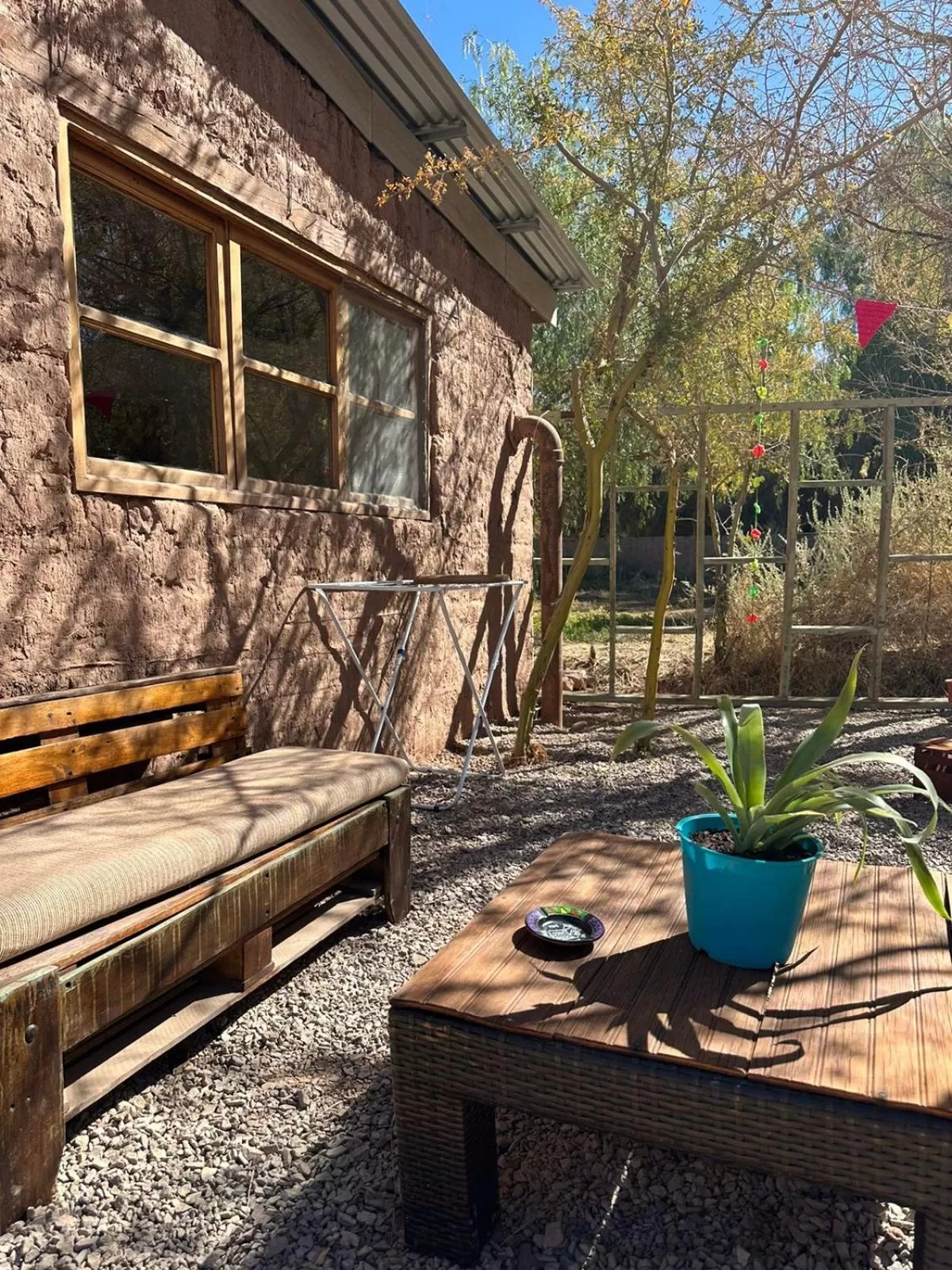 Patio in CaminAndes Hostal