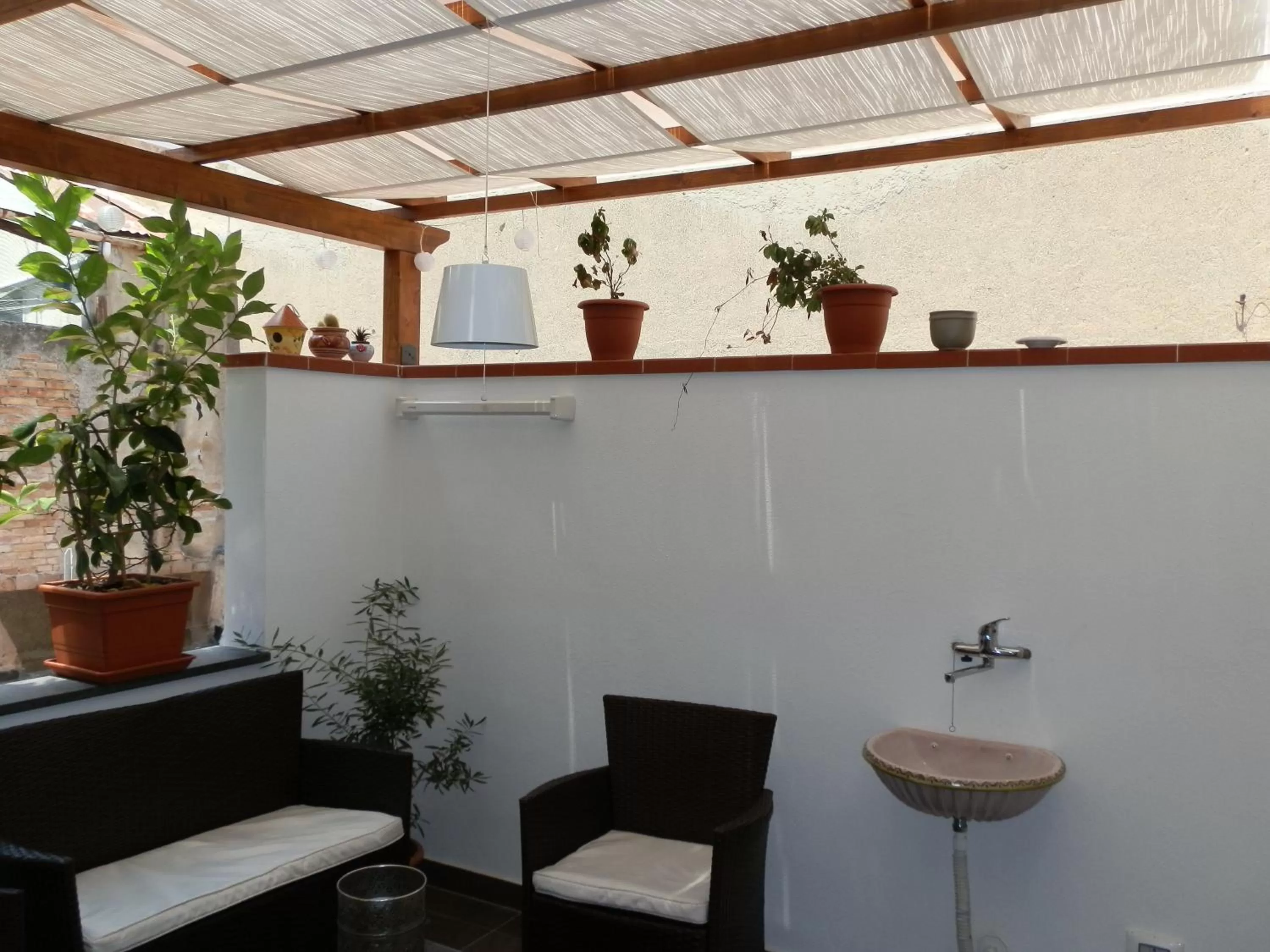 Balcony/Terrace in B&B Re Umberto