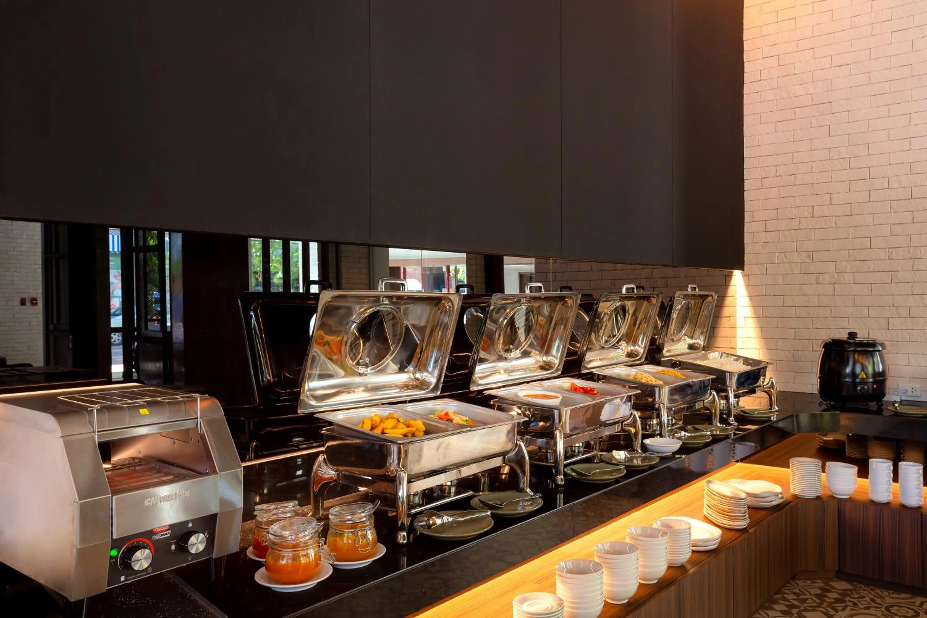 Continental breakfast in ibis Styles Siem Reap