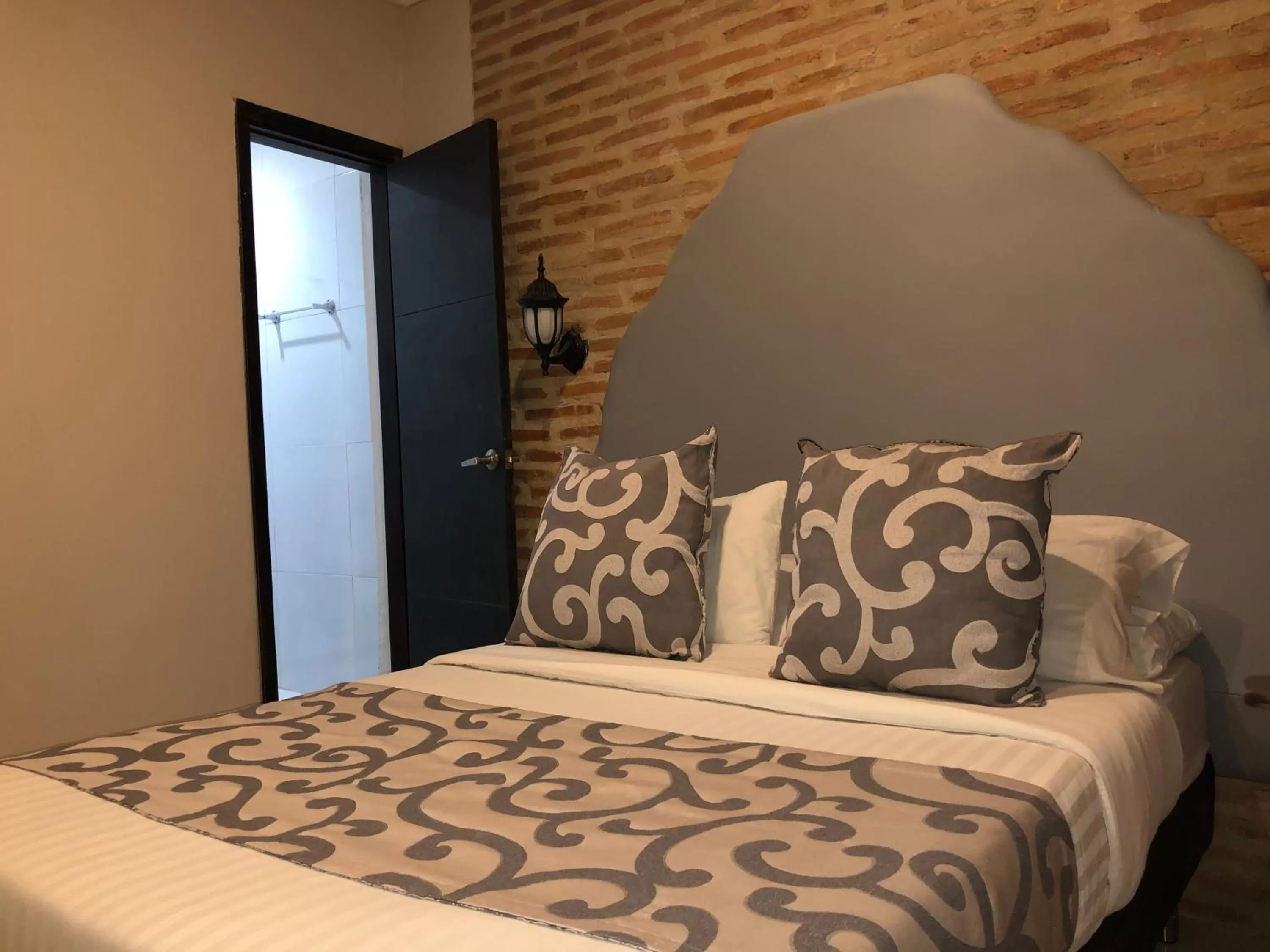 Bed in Hotel Galeria la Trinidad