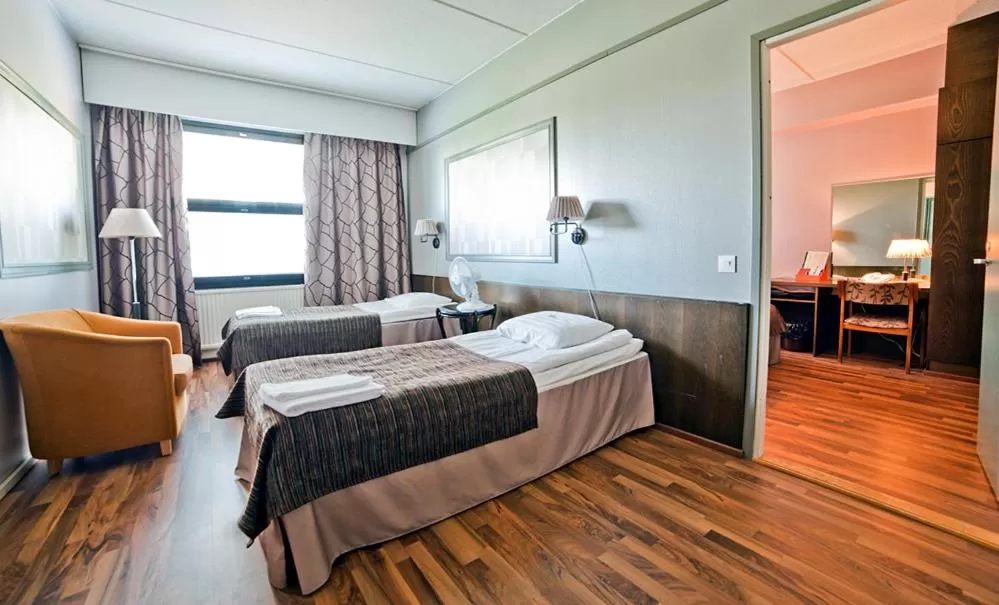 Bed in Hotel Lapuahovi