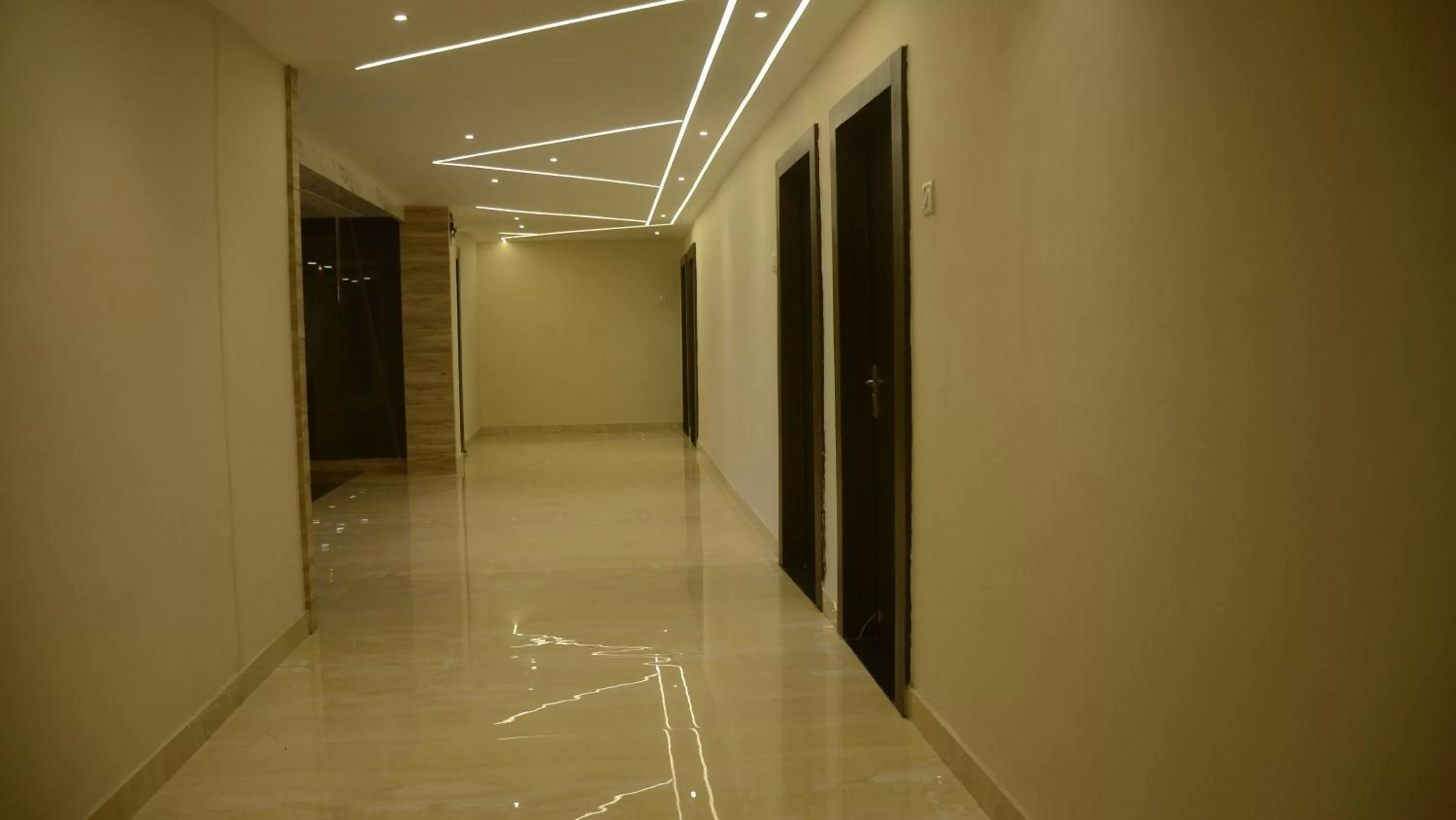 Lobby or reception in Hotel Bharat